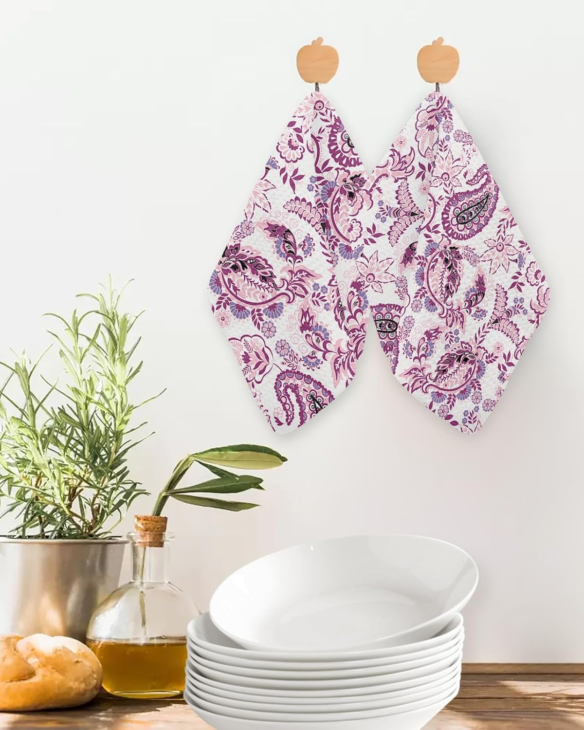 Elegant Waffle Towels Set of 3