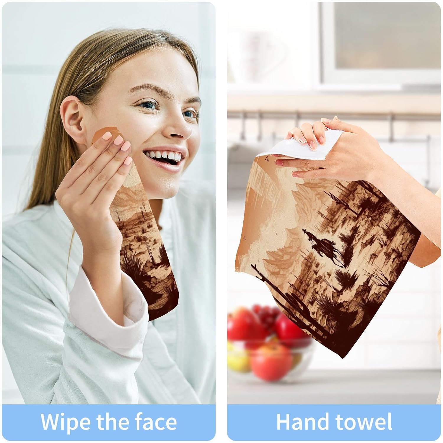 Yetitasbin Cowboy Washcloths