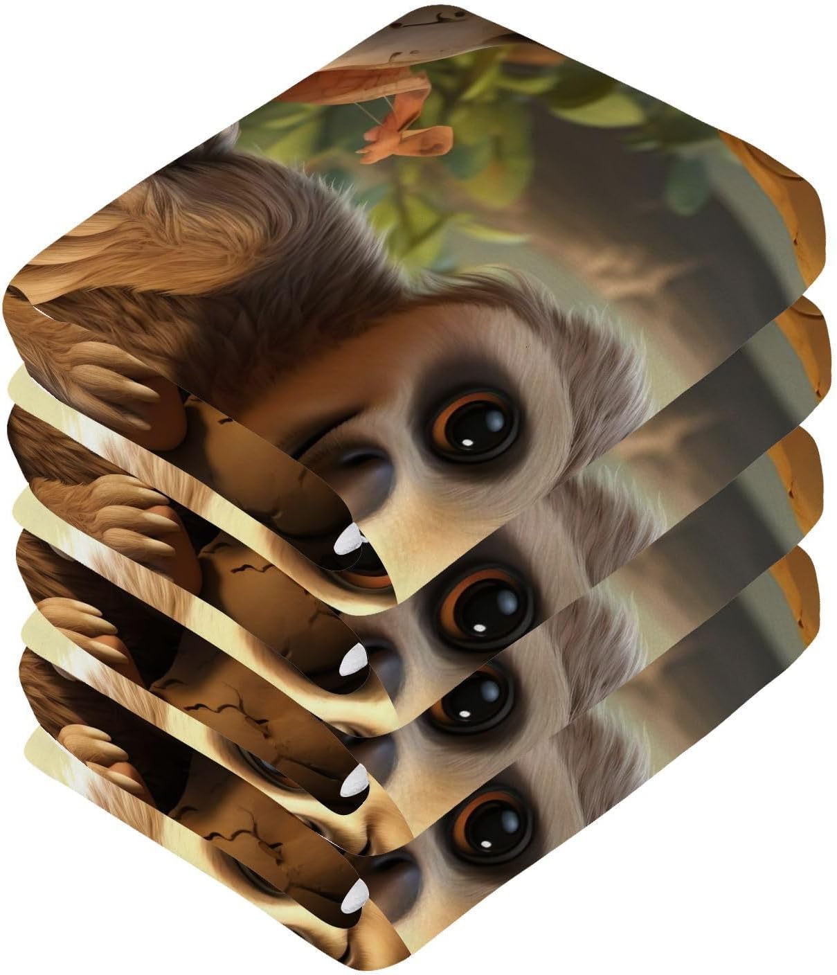 Sloth Washcloth 2-Pack