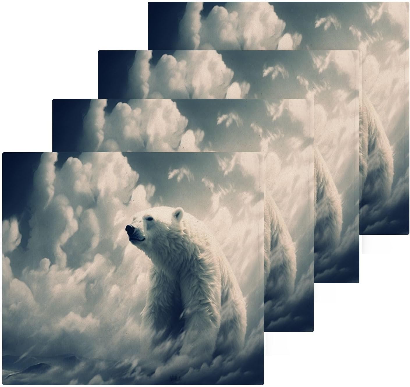 PolarBear Washcloth - 12x12 inch