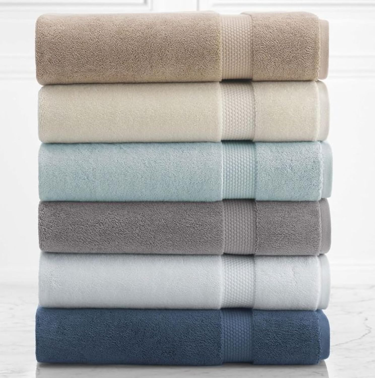 Kassatex Atelier Washcloth - 13 x 13 - 100 Turkish Cotton