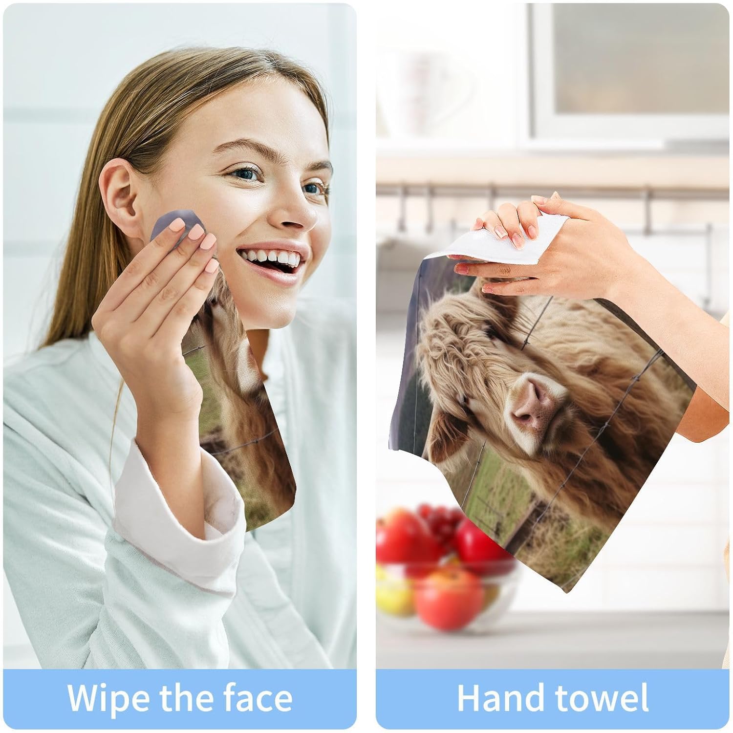 Soft Absorbent 12x12 Washcloths for