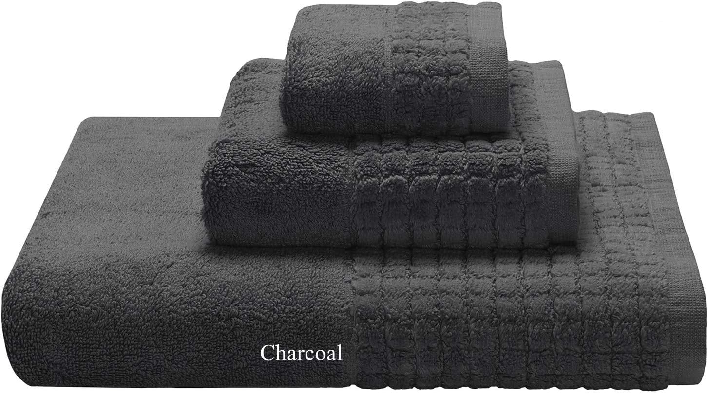 Double-Layered Cotton Scrub - Charcoal Floral de Chocolat