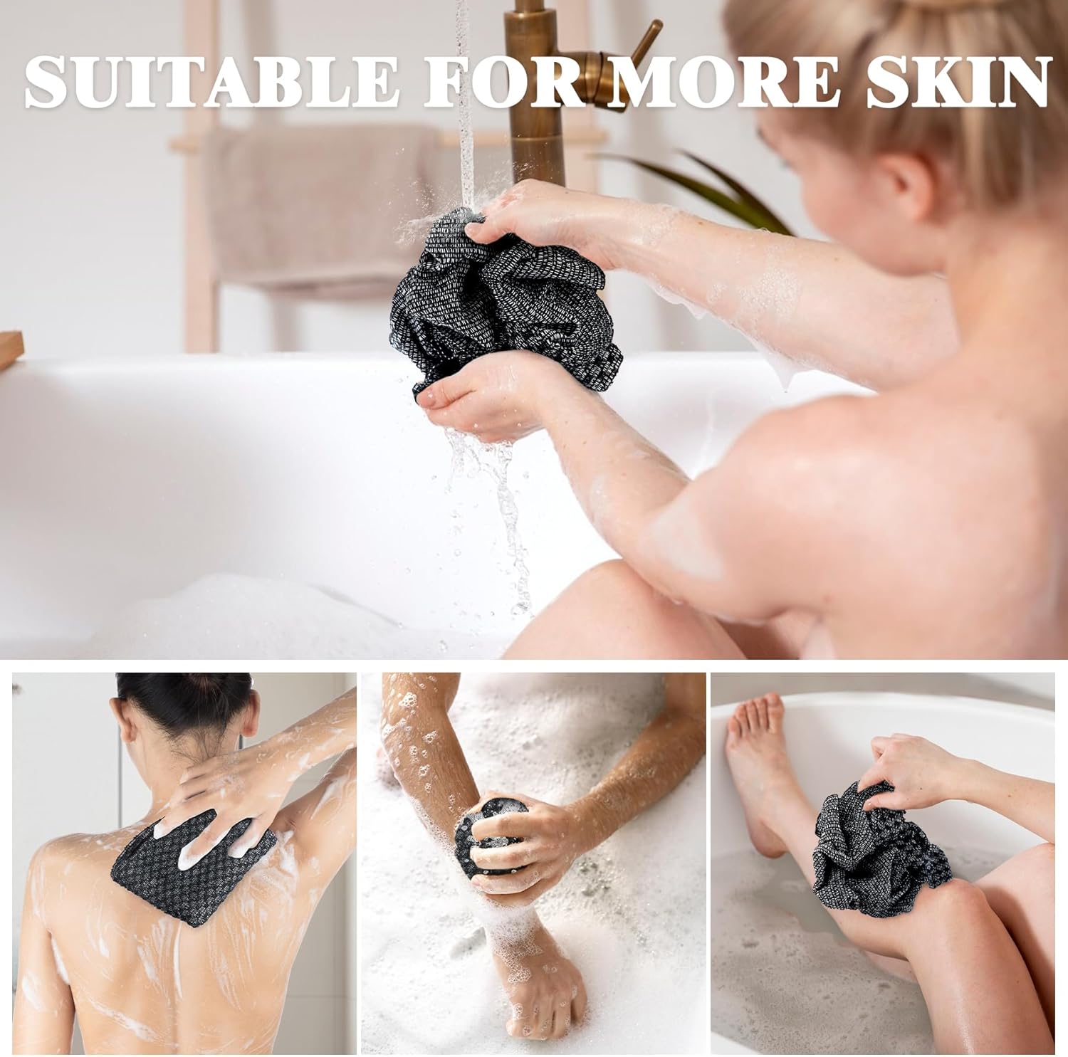 LEICHTEN Gentle Exfoliating Washcloth