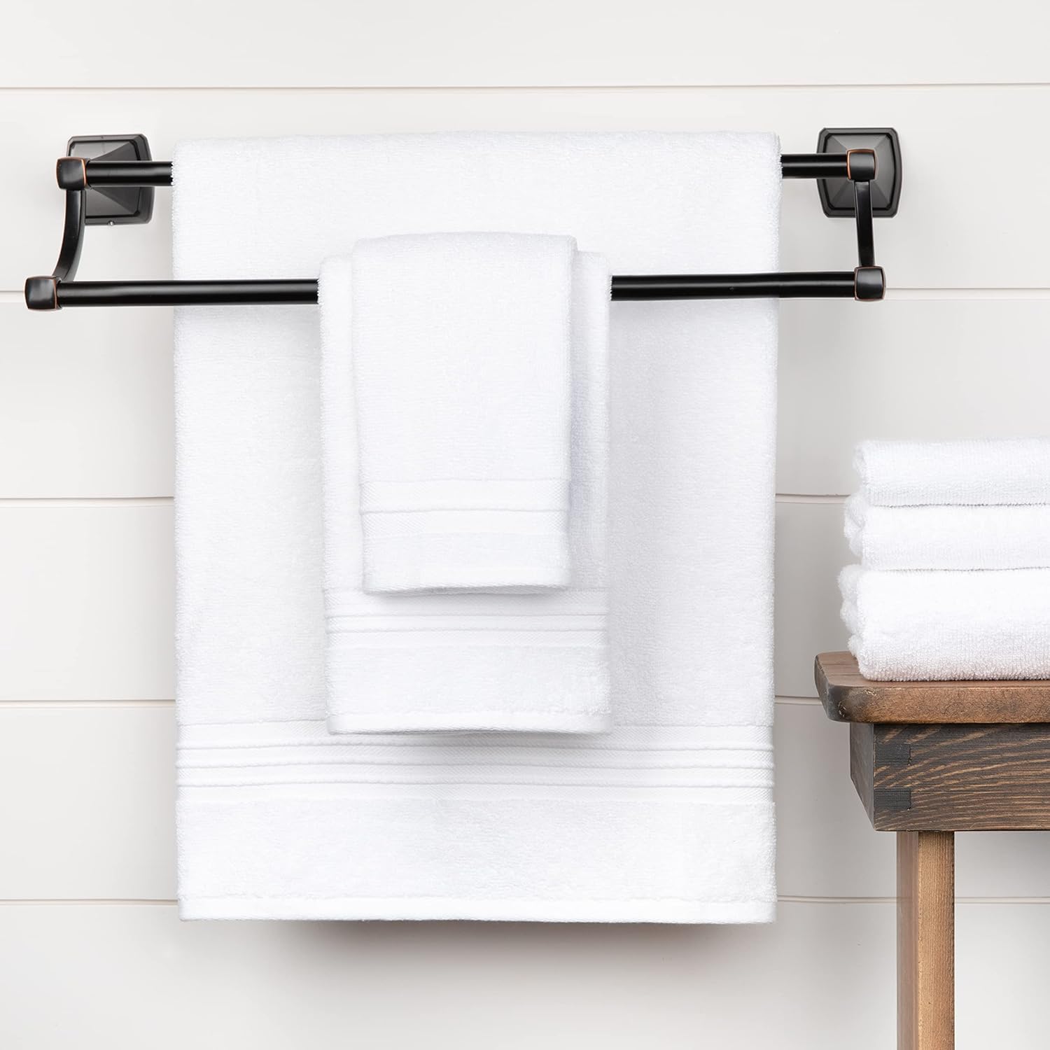 Sticky Toffee Washcloth Set Terry Cotton 13x13 in 4-Pack