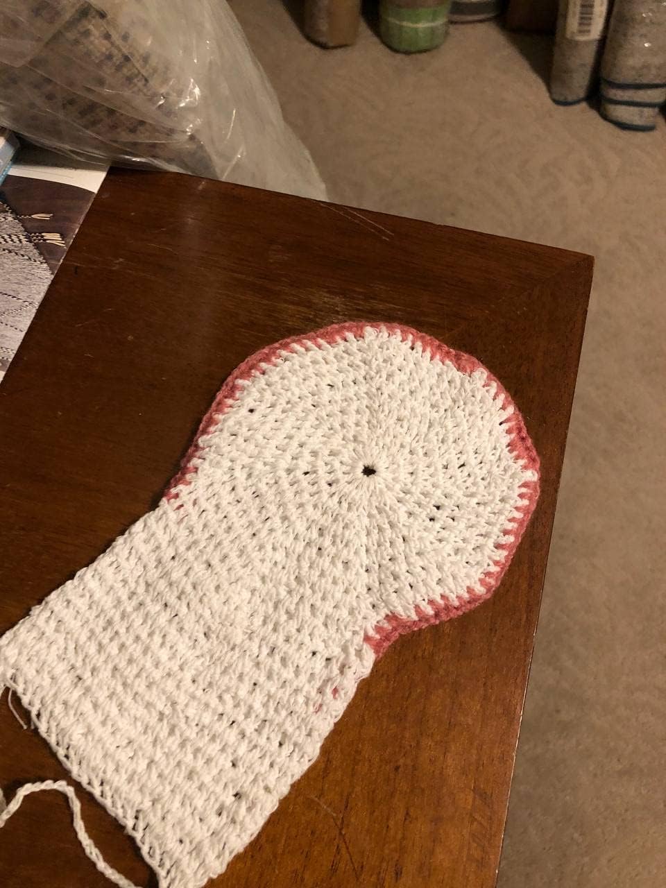 9 in x 5 in Soft Gentle Scrubbing Washcloth for Bathroom