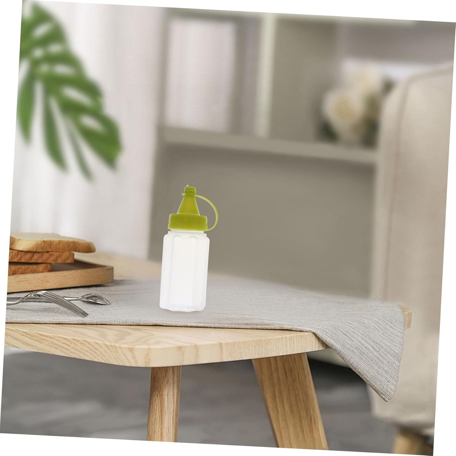 4-Pack of Reusable Squeeze Bottle