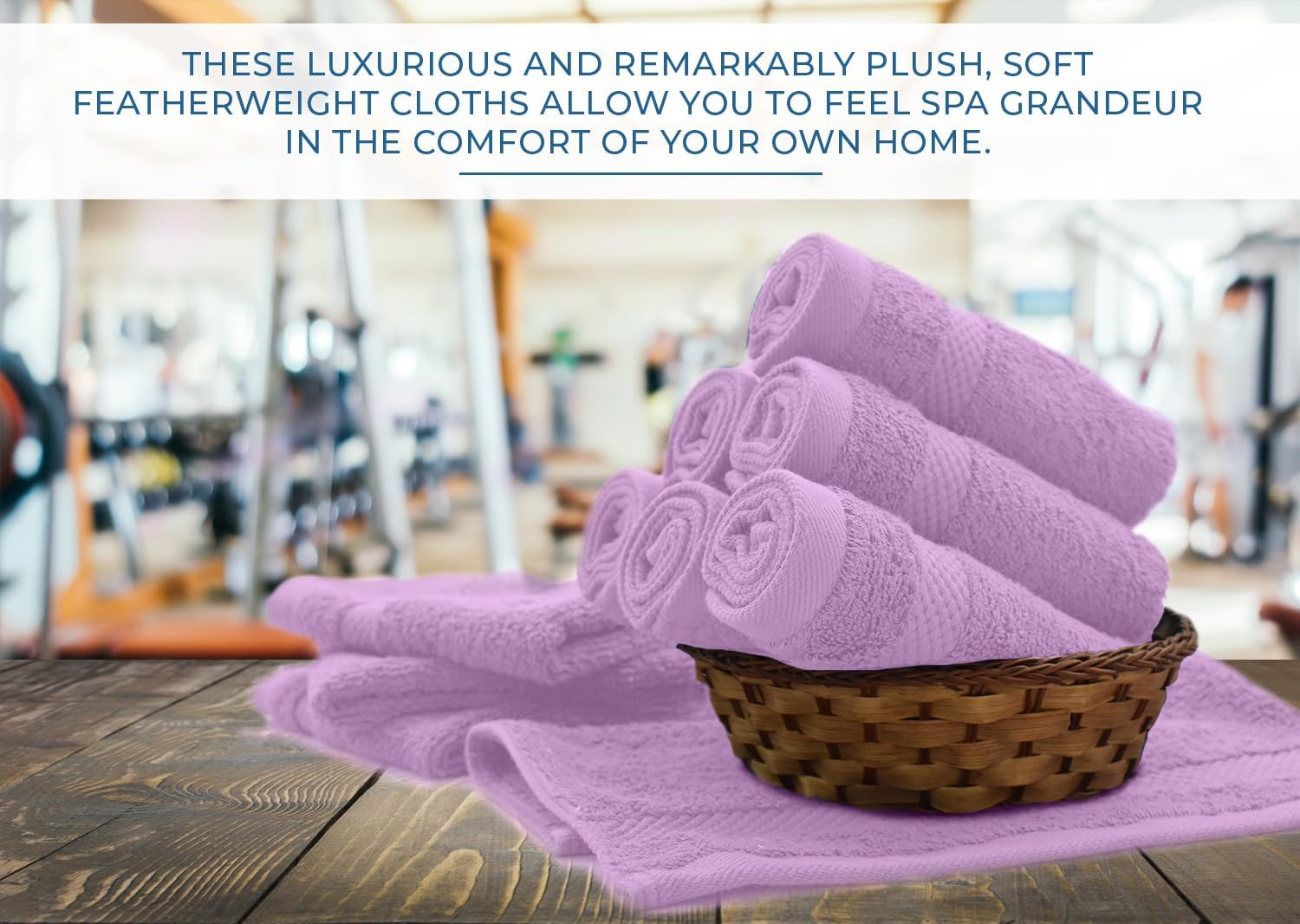 12-Piece DAN RIVER Premium Cotton Wash Cloths for the Face