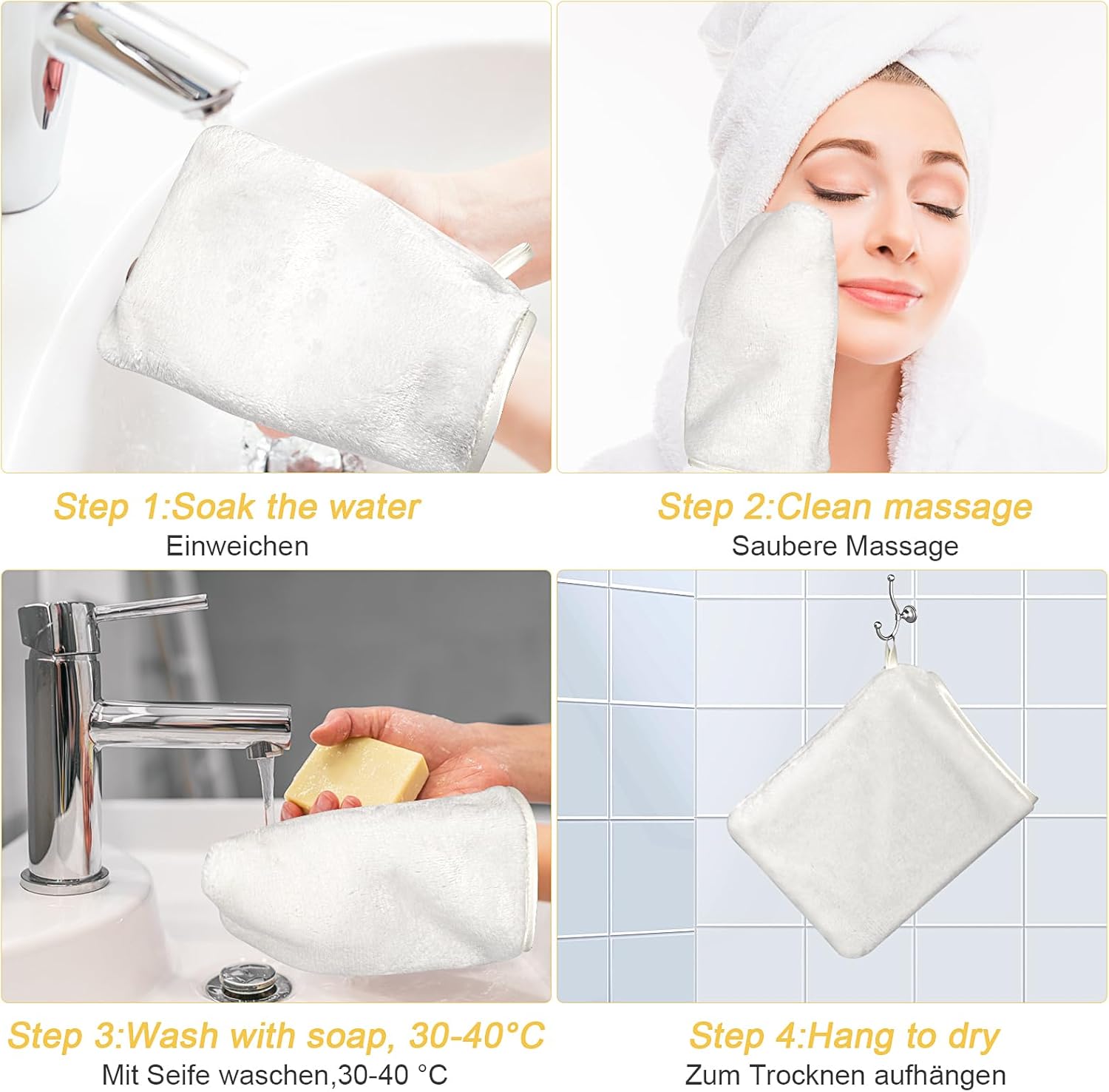 6_pack Face Washcloths