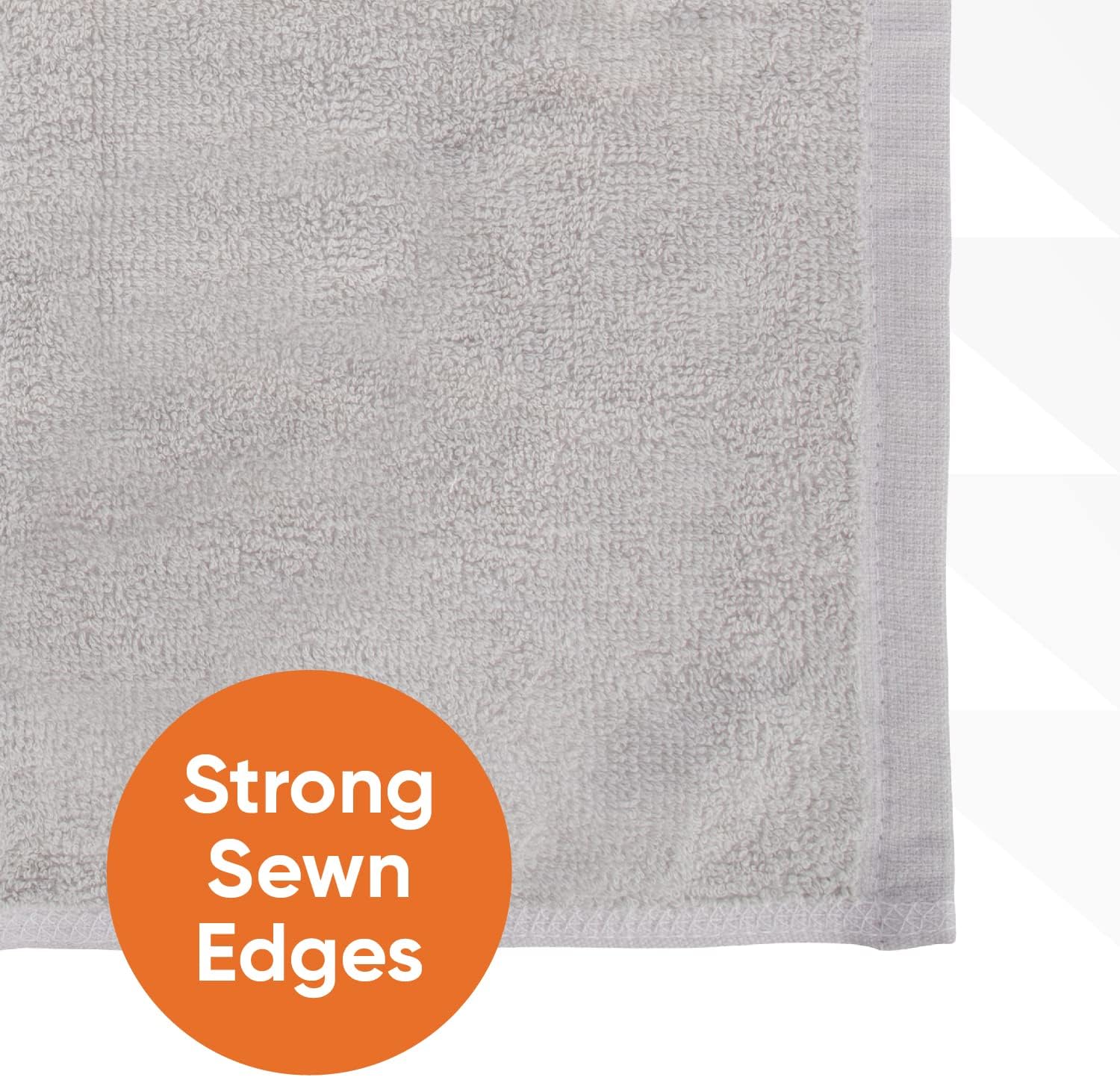 Superio 100 Cotton Washcloths 16x12 Multi Purpose