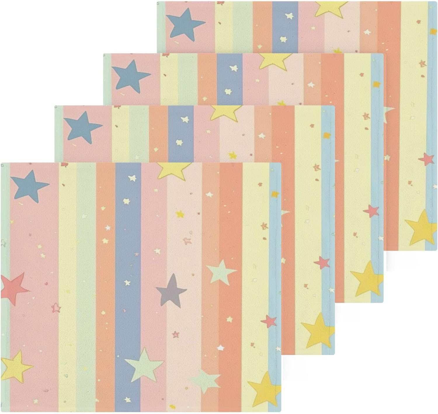 Xigua Stars Washcloth Set - Durable and Effective