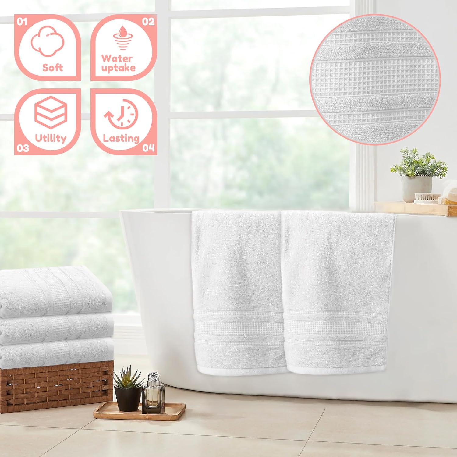 Premium Soft Face Towel for Hygiene and Comfort