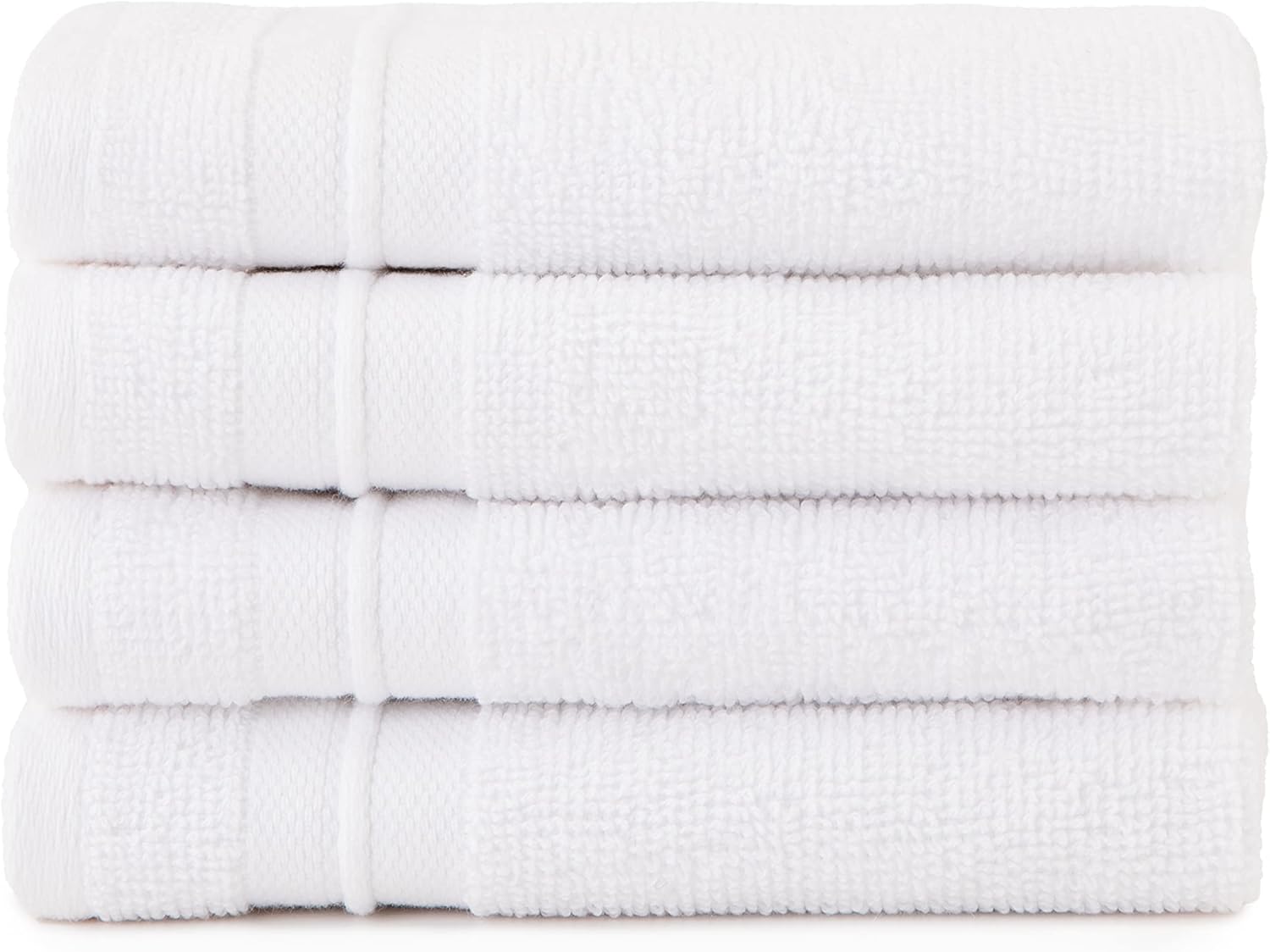 Sticky Toffee Washcloth Set Terry Cotton 13x13 in 4-Pack