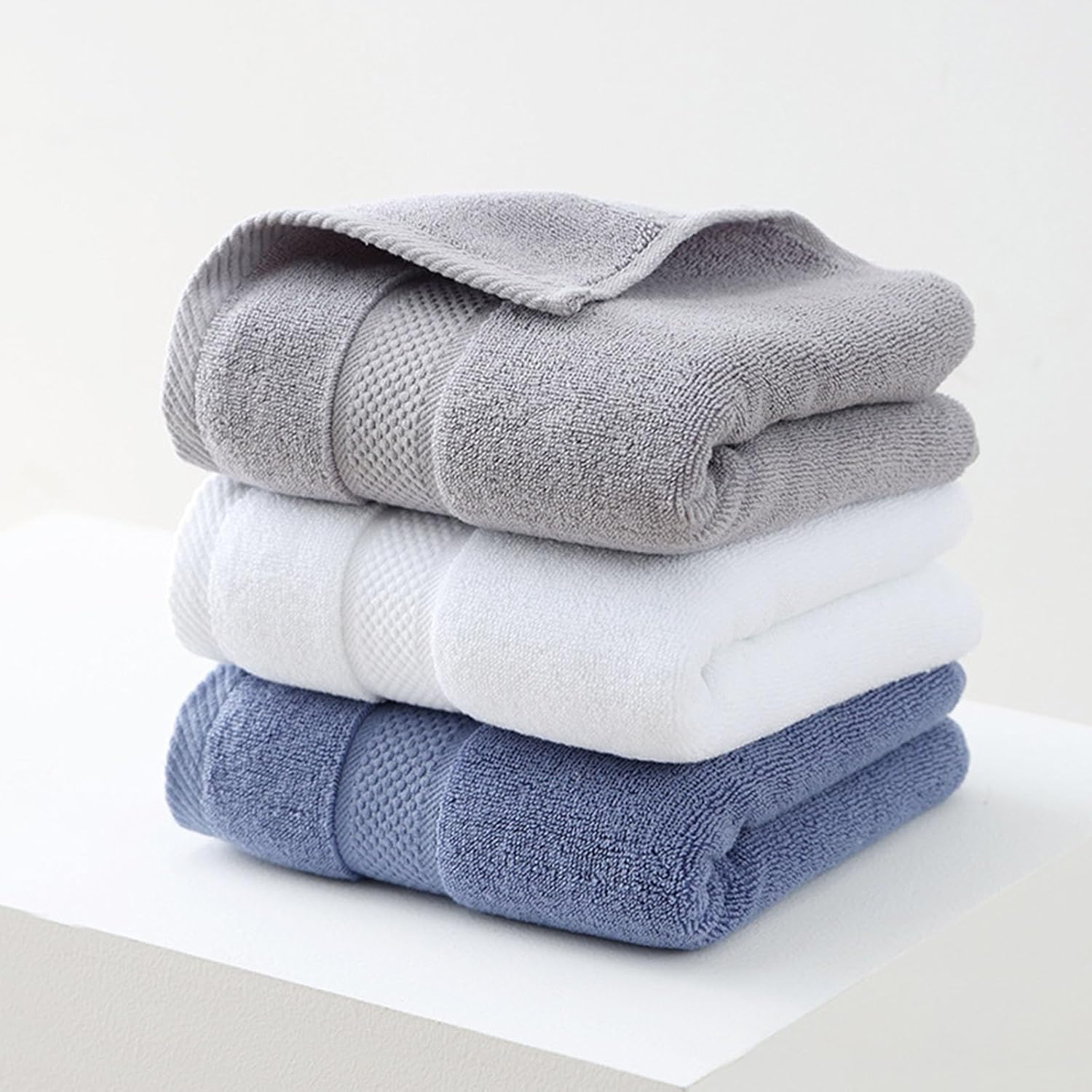Classical White Cotton Towel