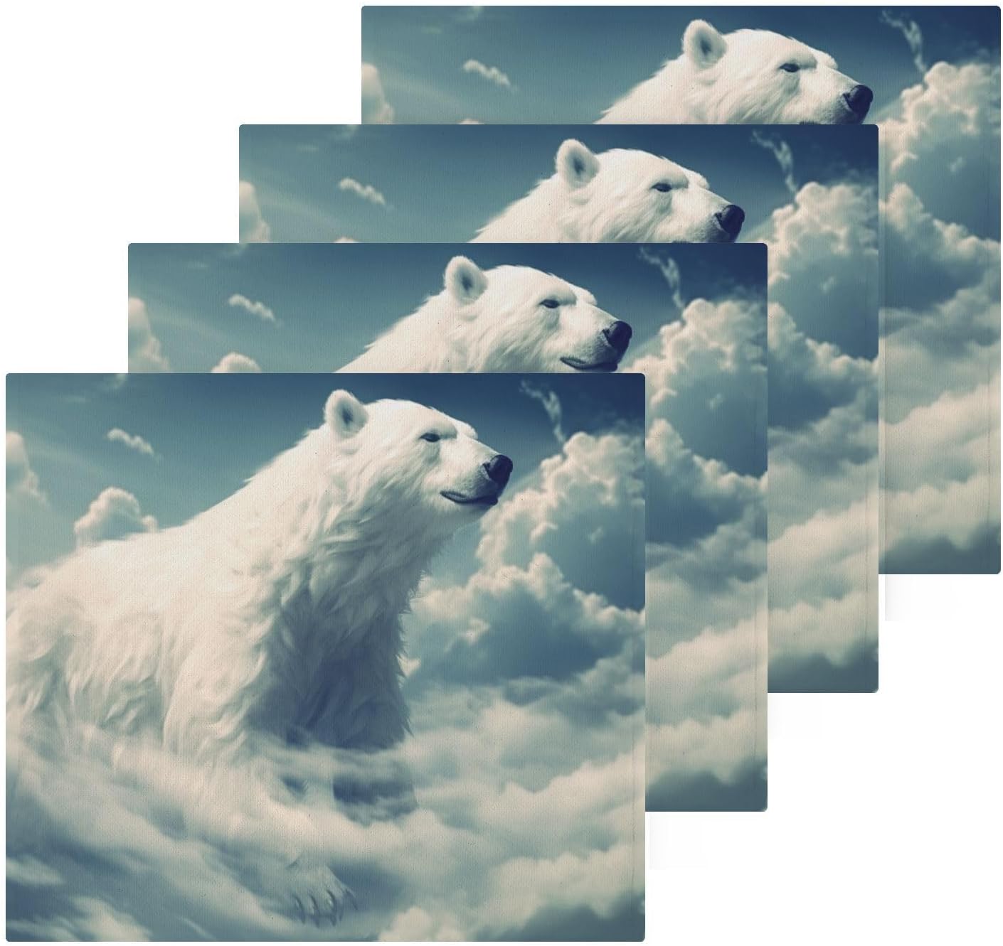Polar Bear Washcloth 2-Pack