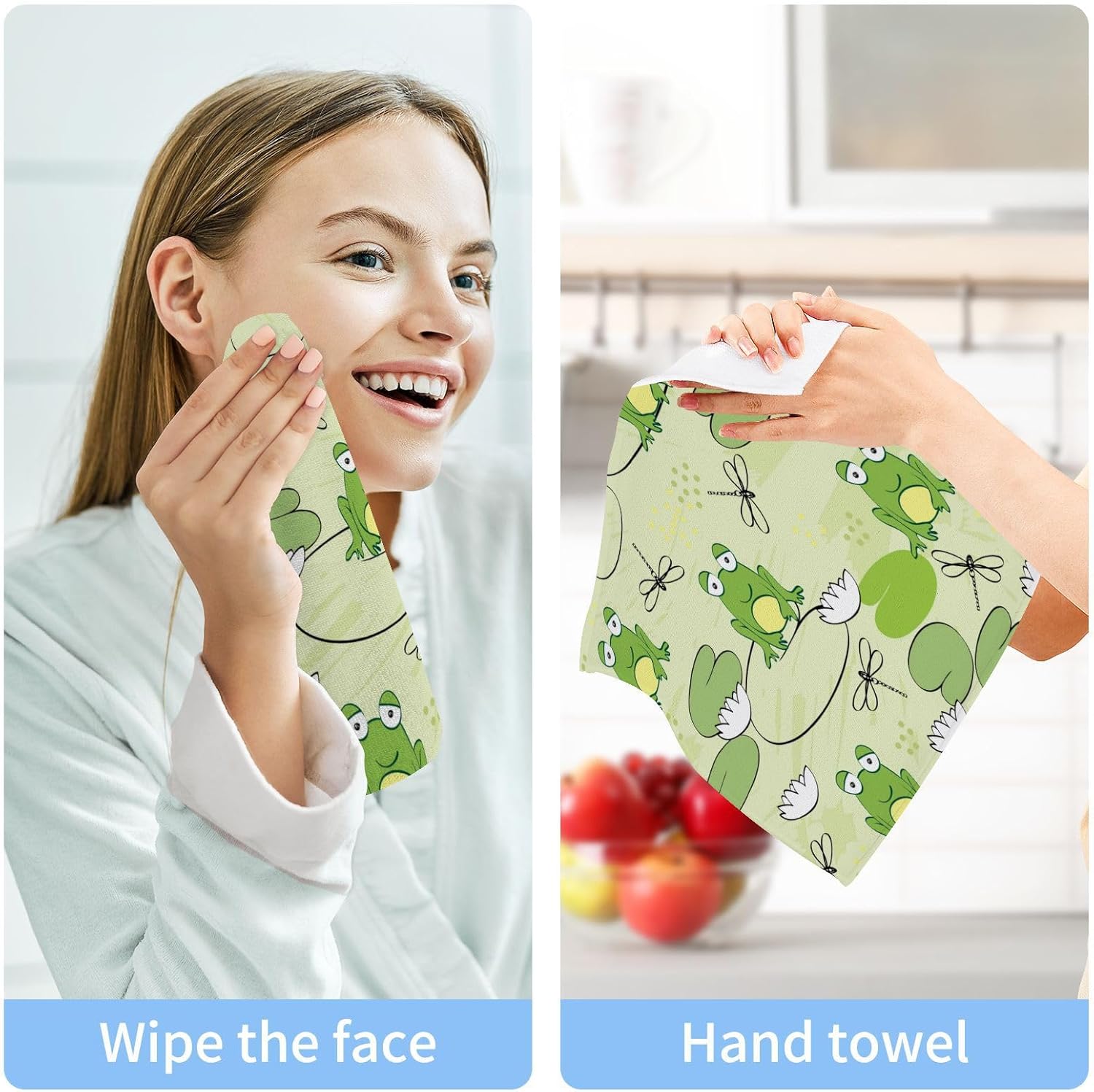 Loofah Washcloth Set for Face Body