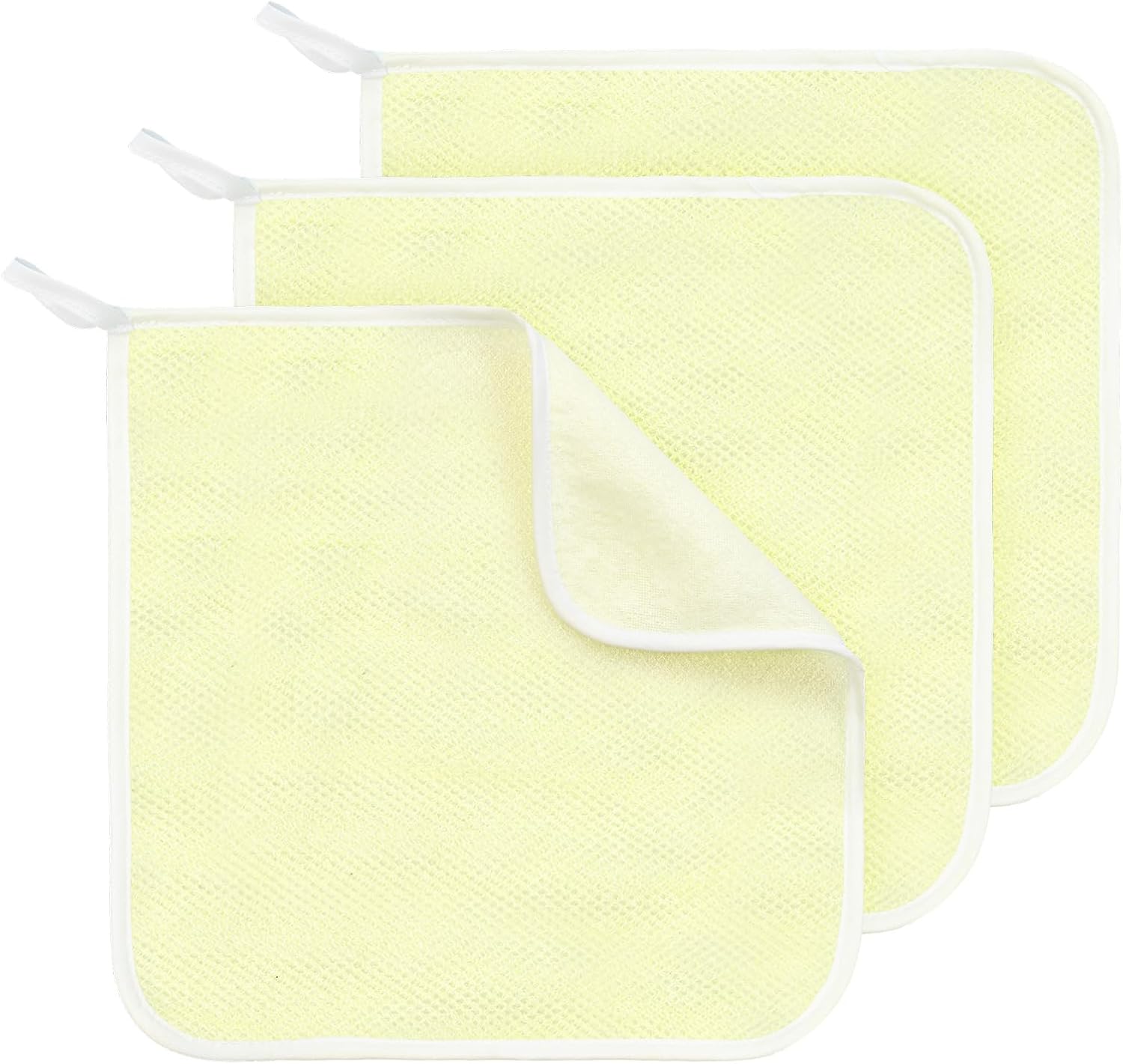 Dual-Sided Exfoliating Washcloth Set 3-Pack