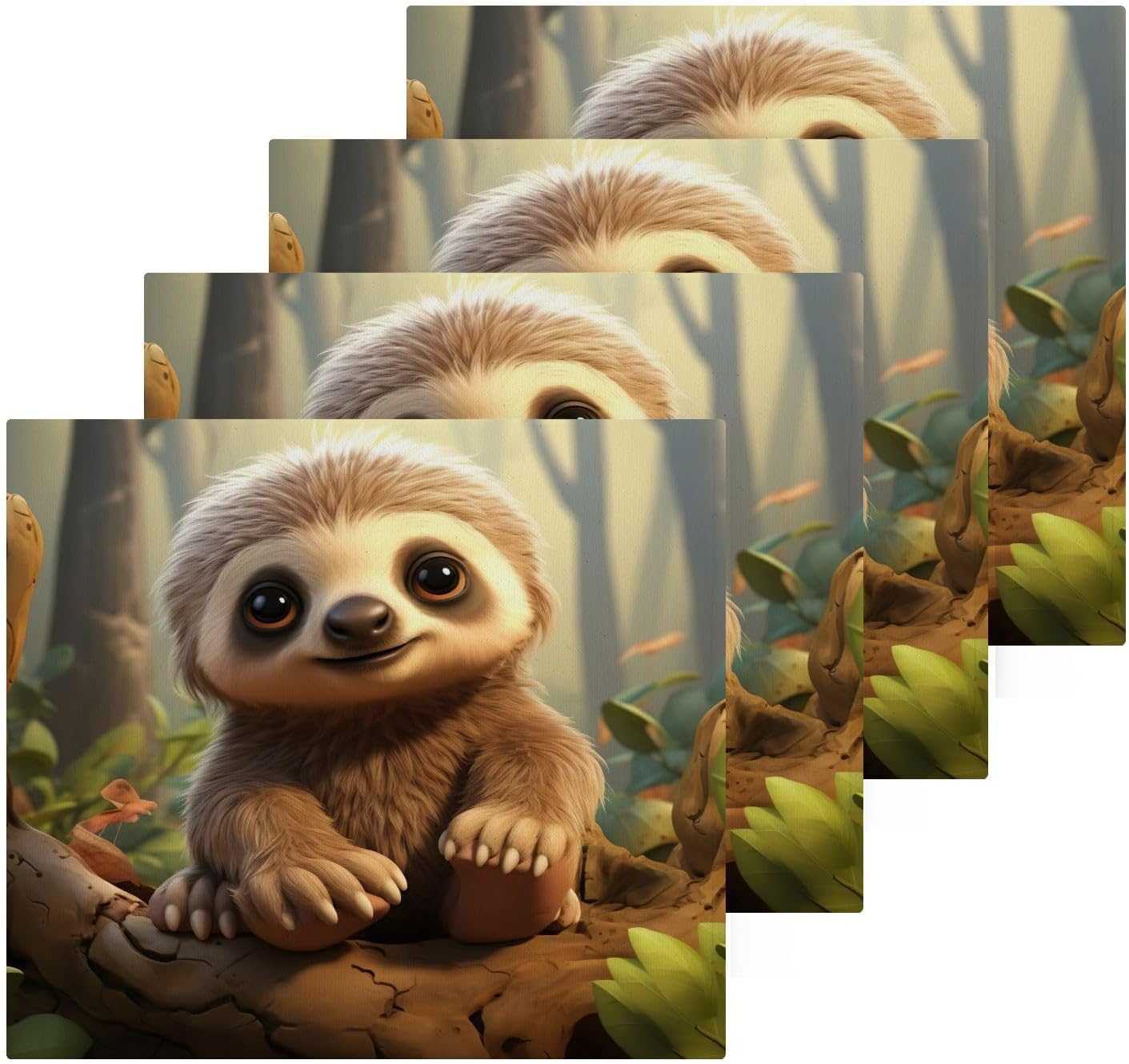 Sloth Washcloth 2-Pack