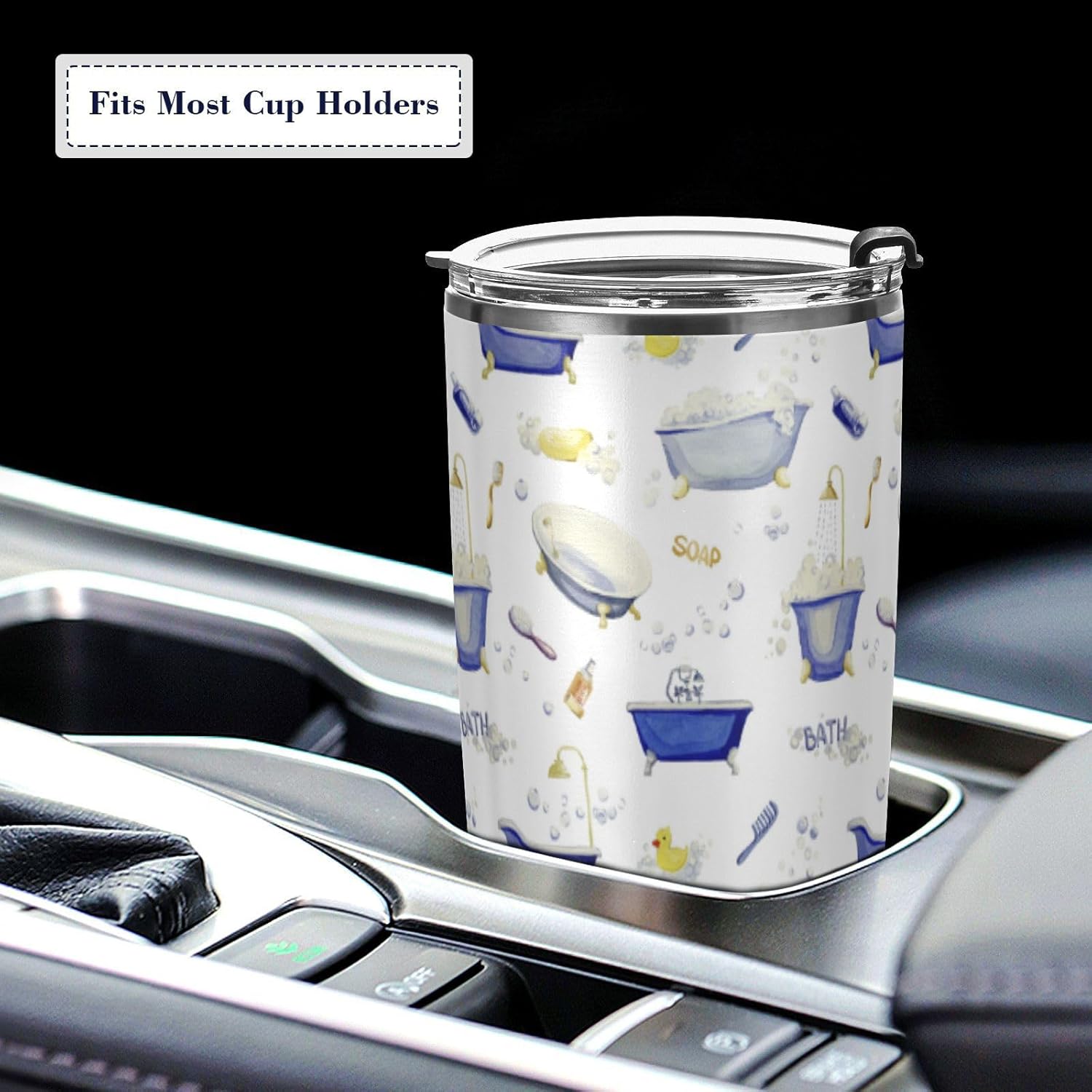 Stainless Steel Vacuum Insulated 12oz Tumbler for Travel Storage