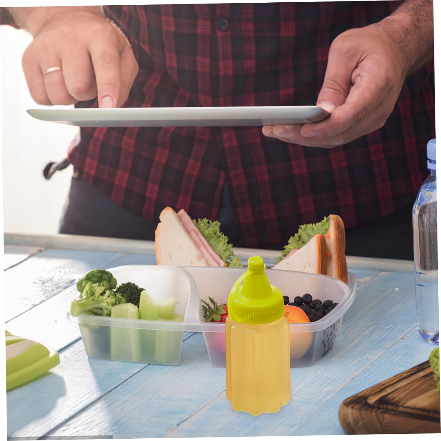 High-Quality Mustard Ketchup Squeeze Bottle Set by Mikinona