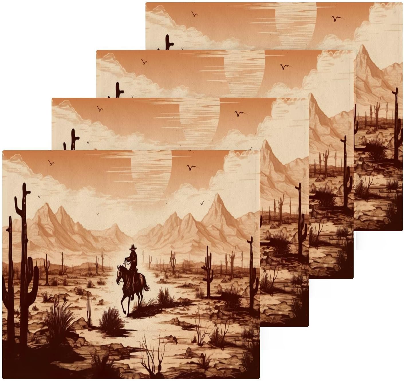 Yetitasbin Cowboy Washcloths