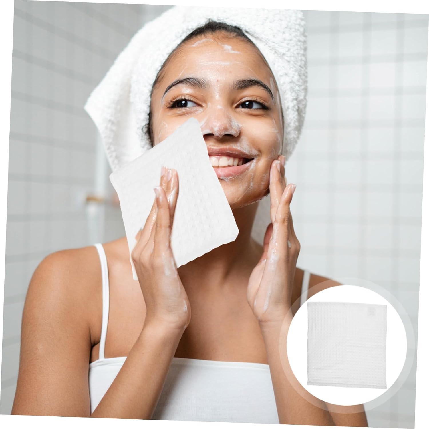 Ipetboom Face Towels Soft and Absorbent for the Bathroom