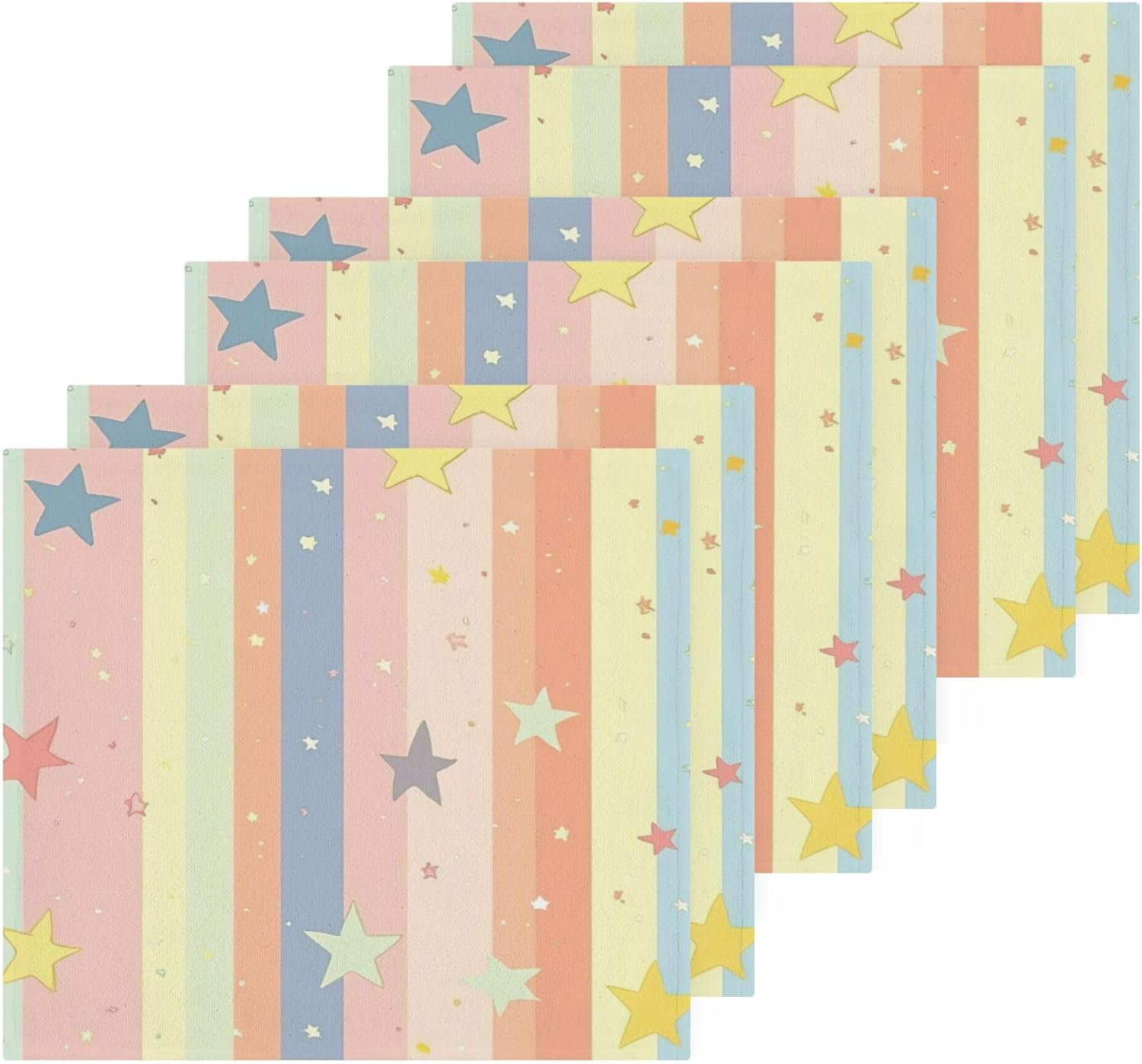 Xigua Stars Washcloth Set - Durable and Effective