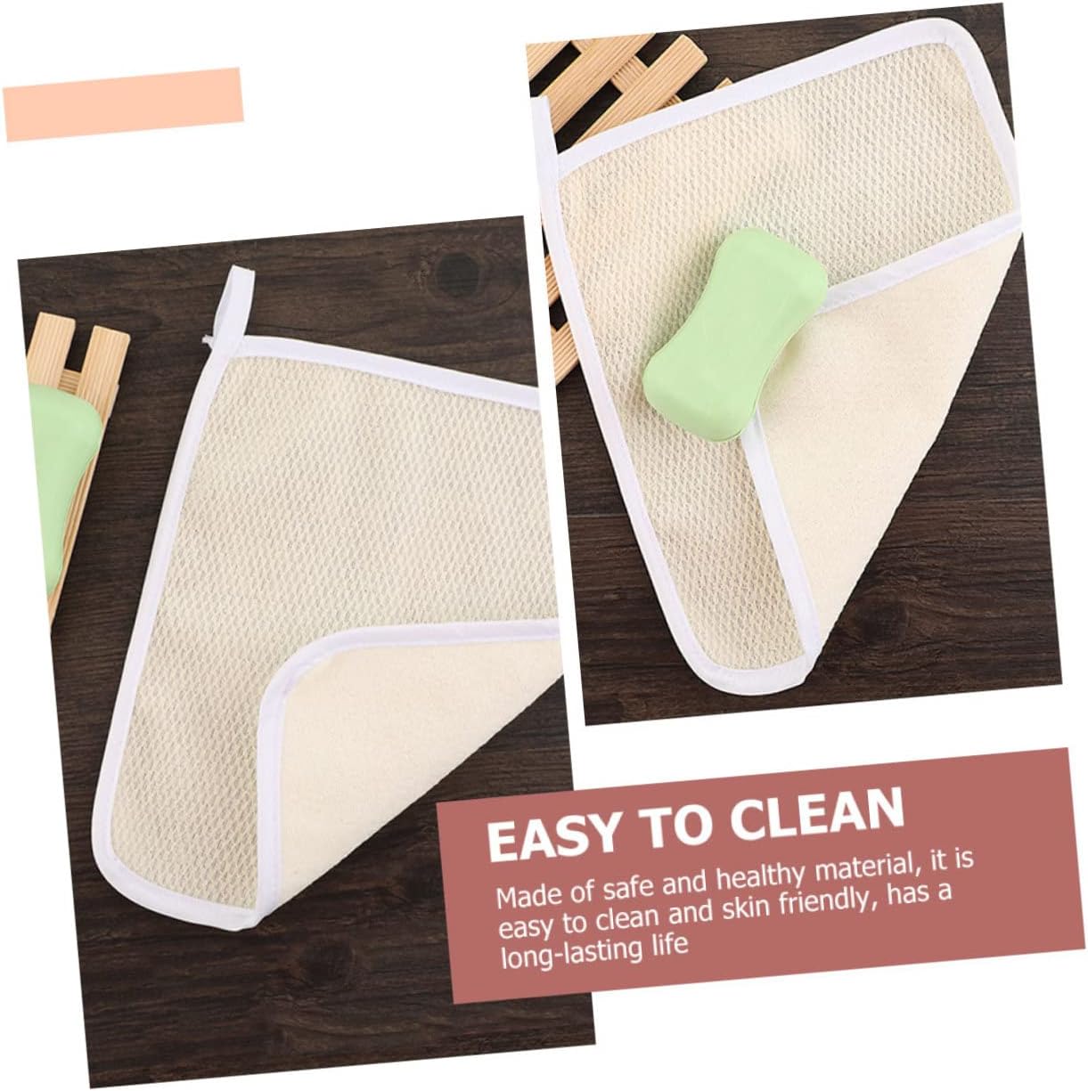 Perfect Exfoliating Washcloth Set for Deep Body scrubbing