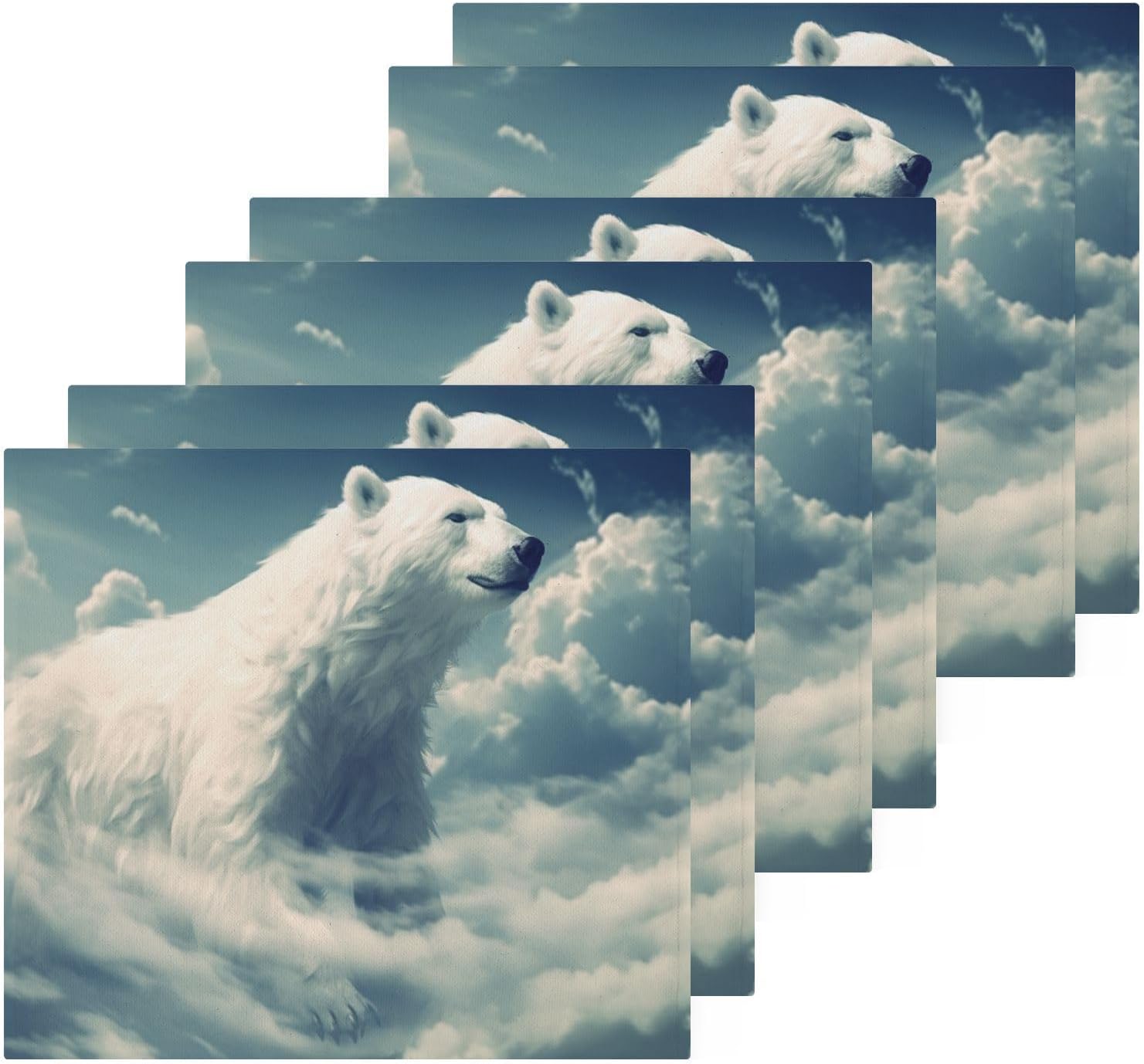 Polar Bear Washcloth 2-Pack
