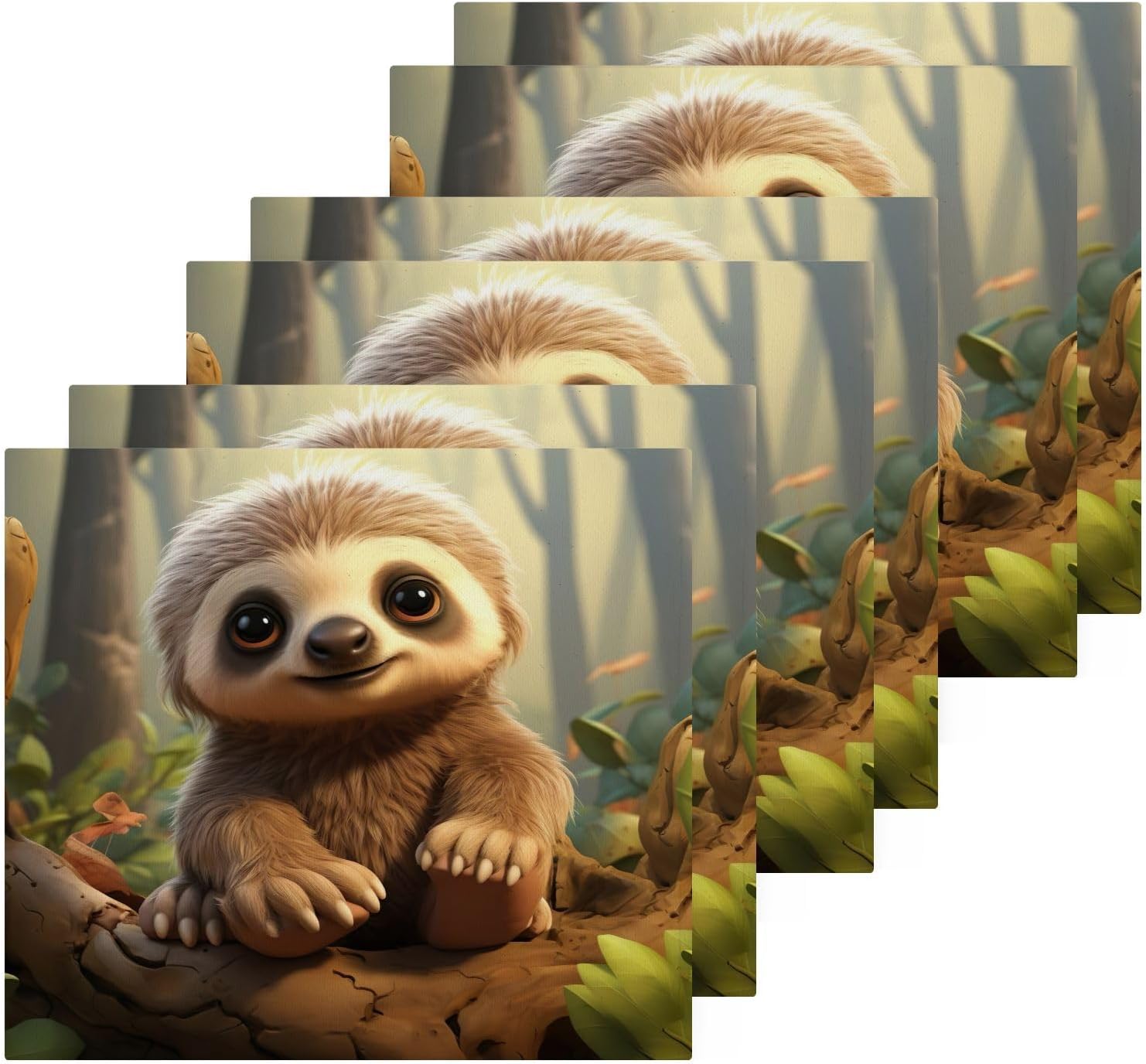 Sloth Washcloth 2-Pack