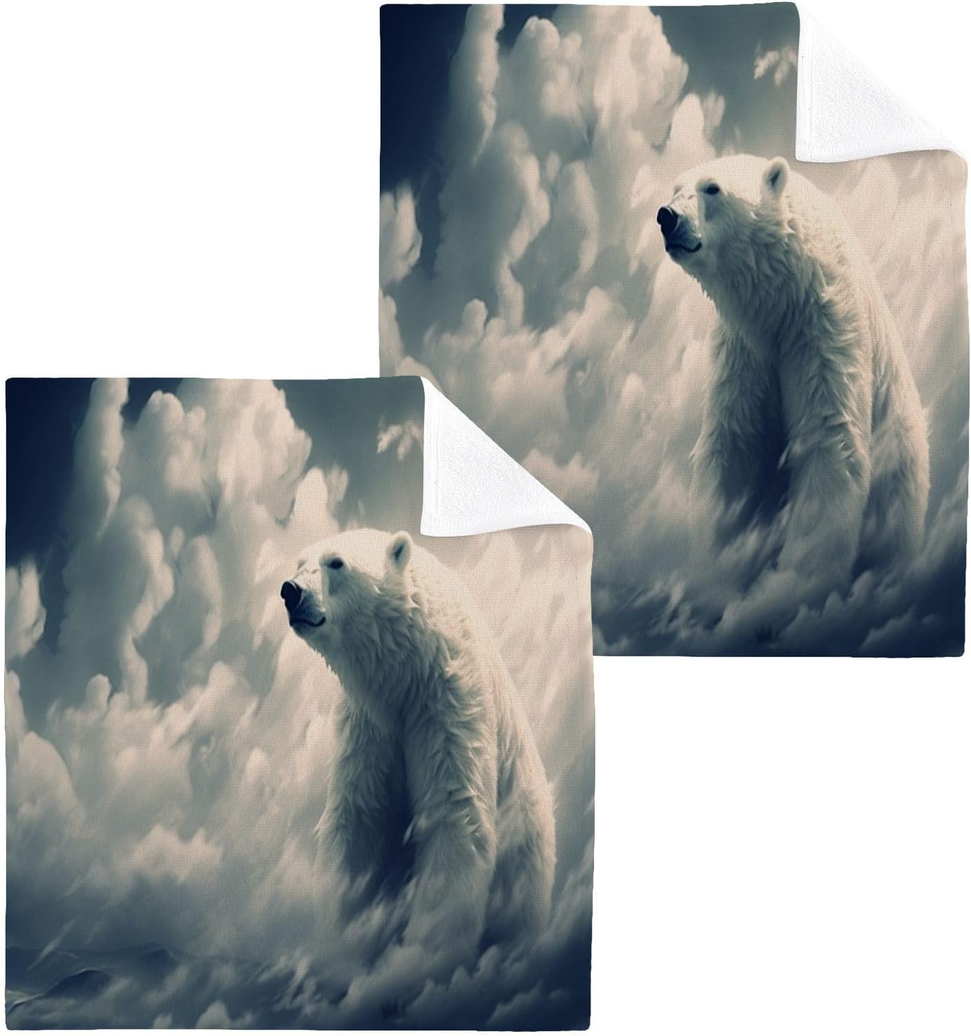 PolarBear Washcloth - 12x12 inch