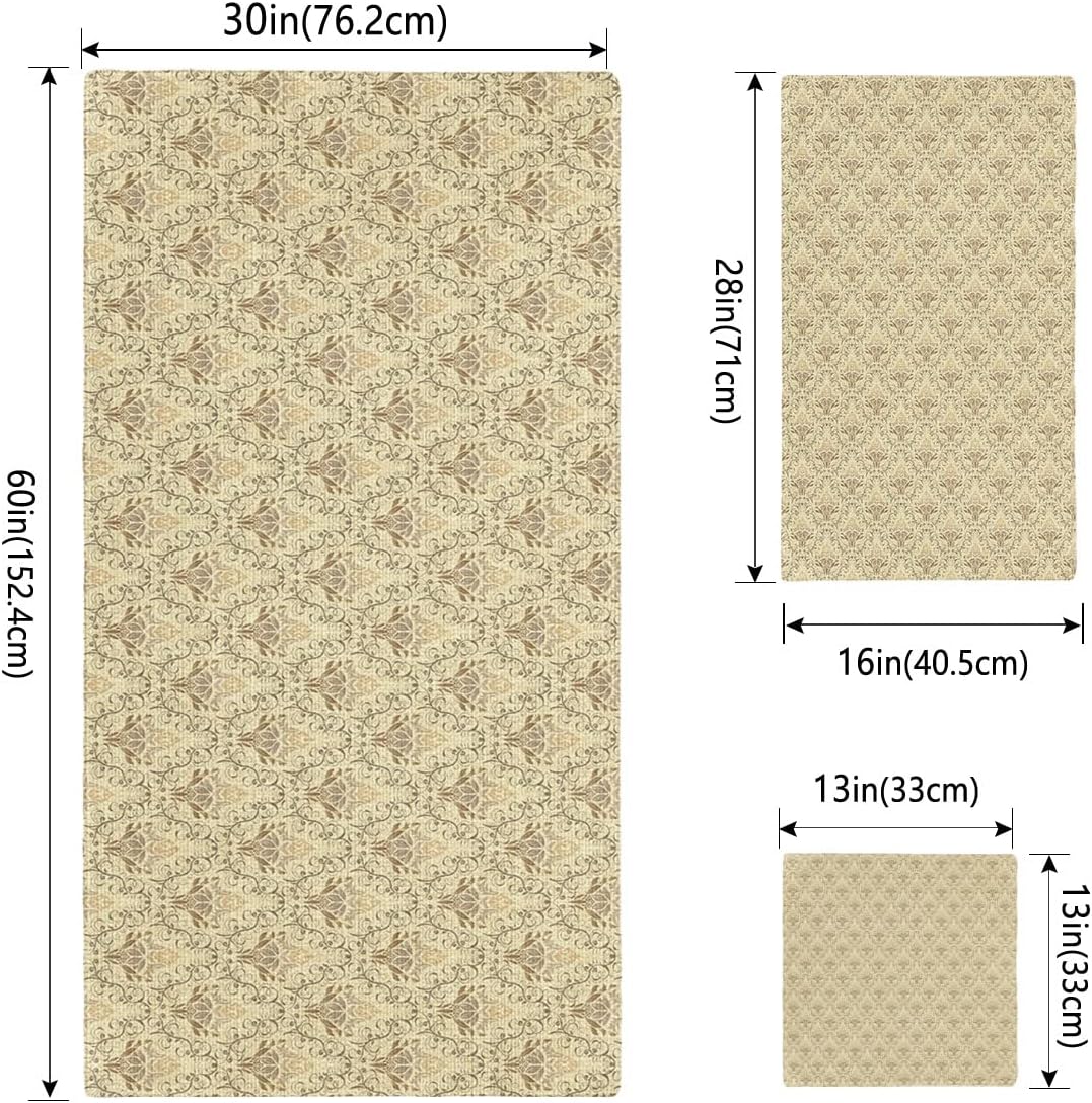 Luxury Retro Bathroom Towels Set
