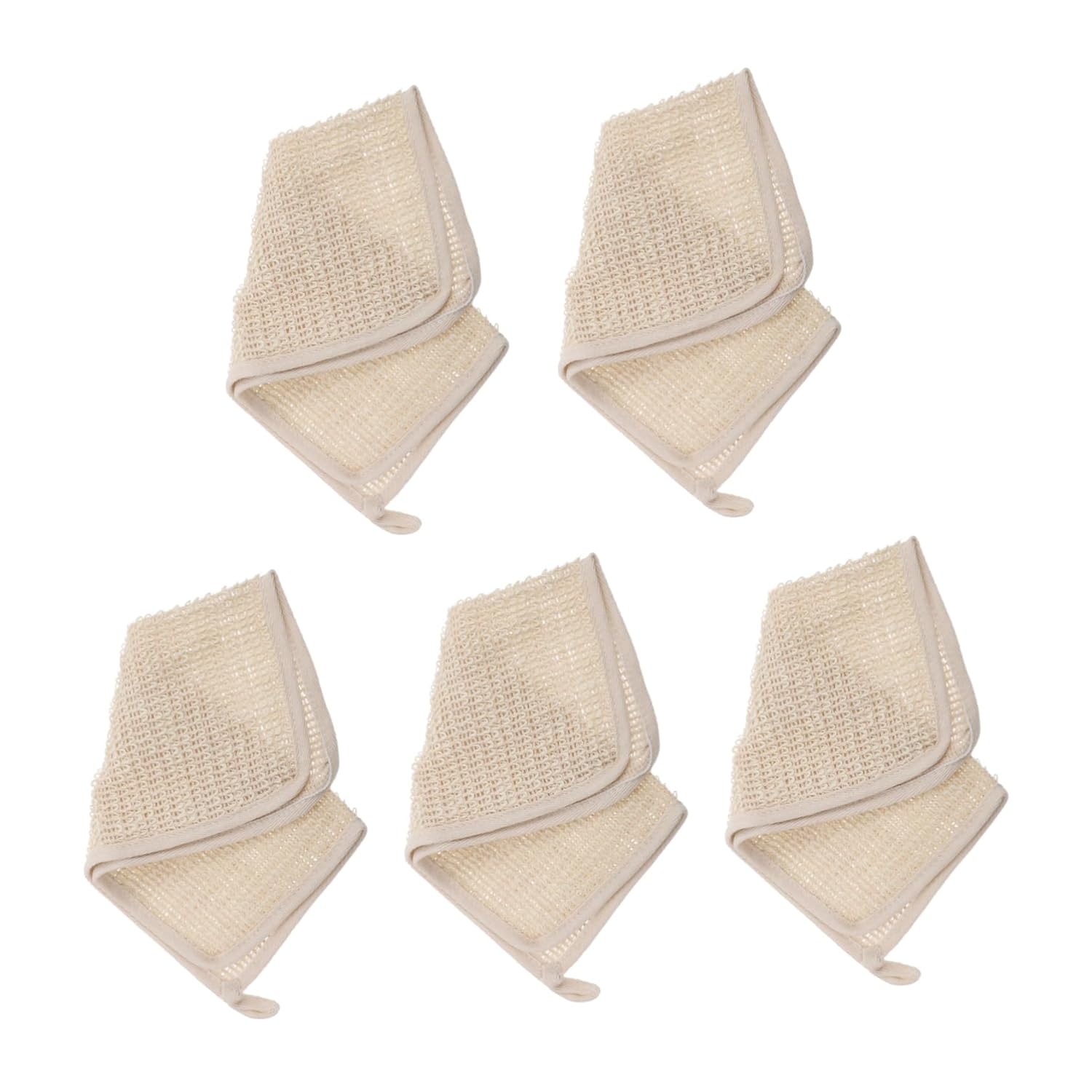 VICASKY 5pcs Exfoliating Bath Towels for Deep Cleaning and Gentle Skin Care