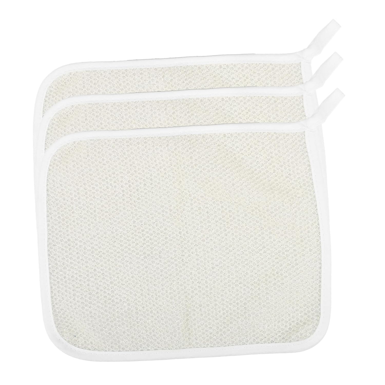 Hemoton Exfoliating Washcloth Set Japanese Style Face Body Scrub