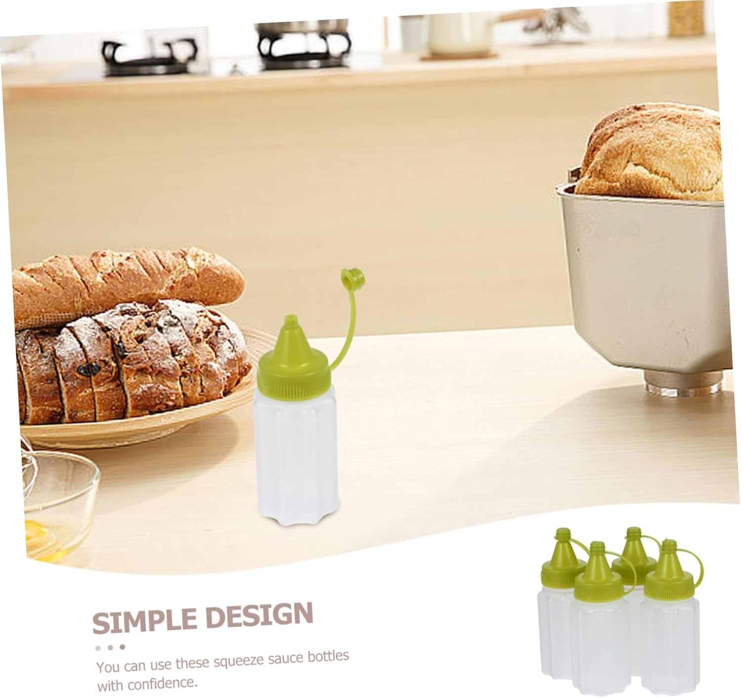 Reusable Squeeze Bottles for Condiments