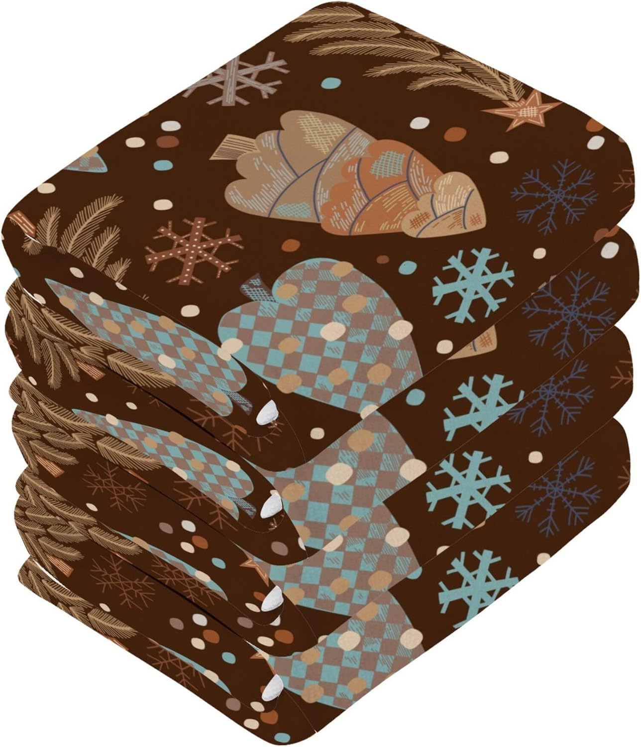 Christmas Tree Washcloth Set - 2-12