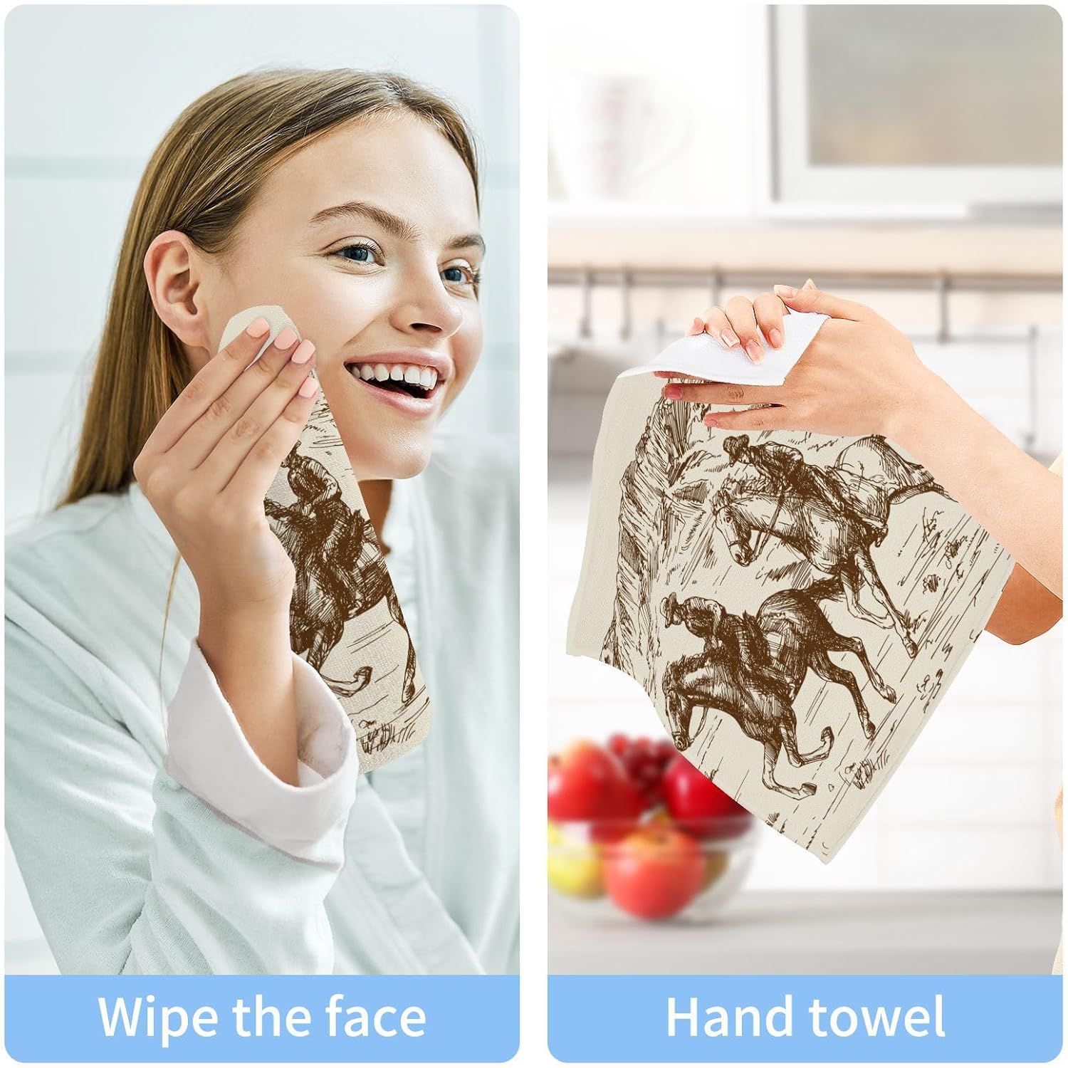 Easy Clean Cotton Washcloth Set