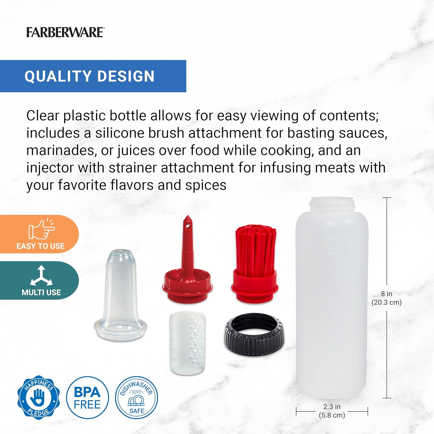 Farberware BBQ Squeeze Bottle Set