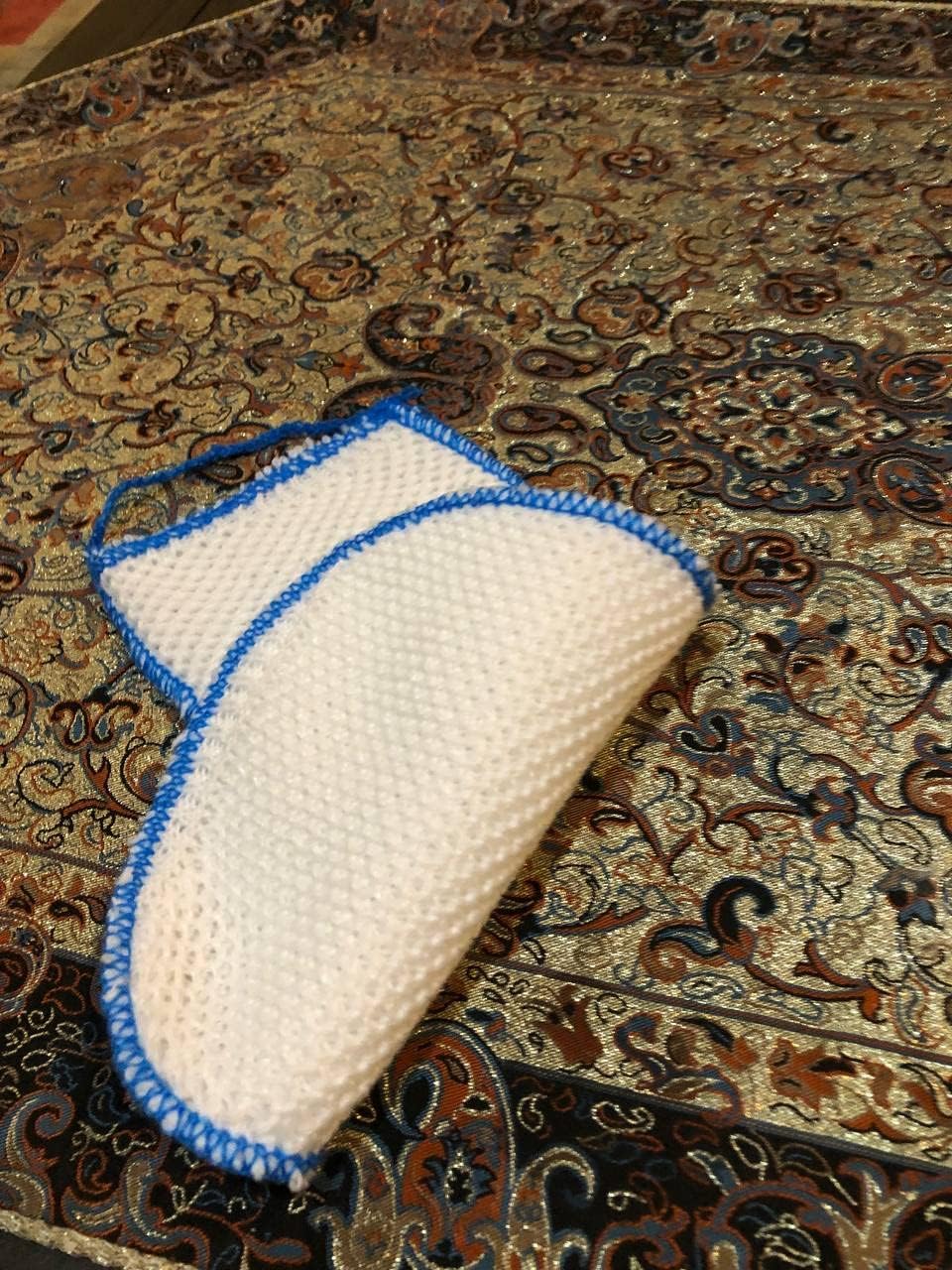 Elegant Turkish Exfoliating Washcloth - Soft Reusable Gentle Skin Care Tool
