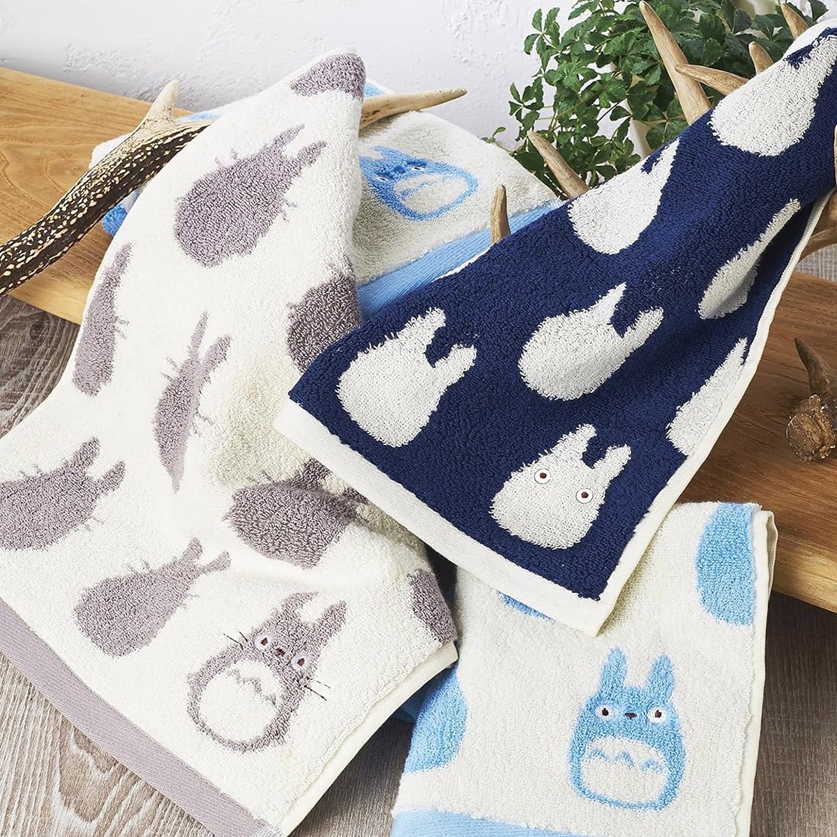Studio Ghibli My Neighbor Totoro Blue Totoro Washcloth