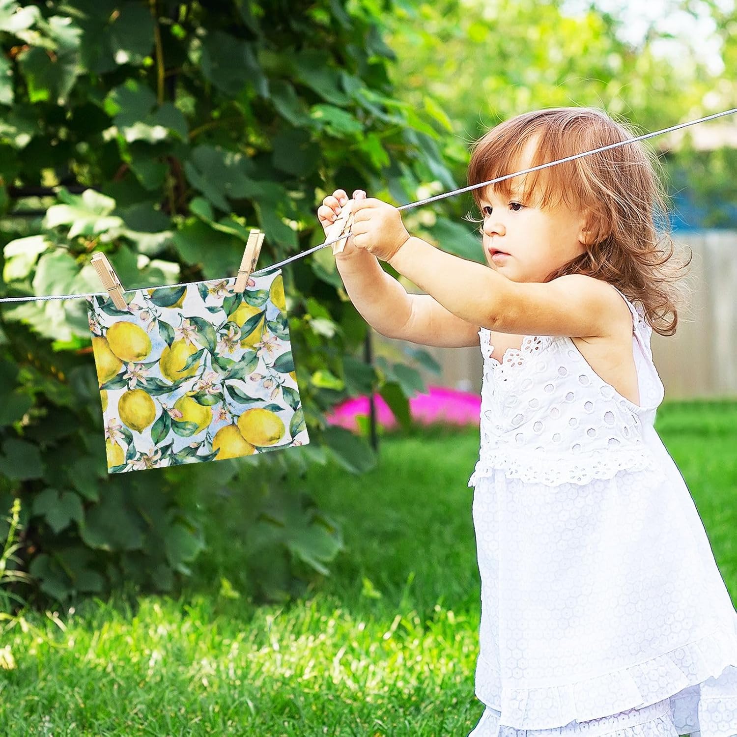 Fragrant Floral Washcloth Set