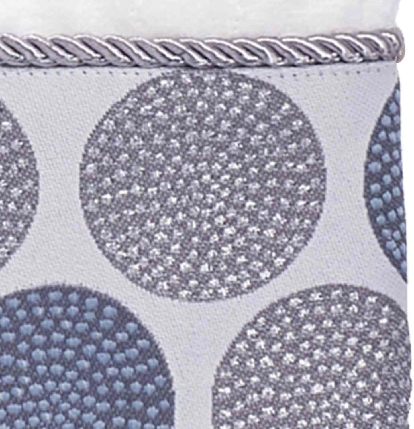Stylish Soft Cotton Washcloth Dotted Circles Design