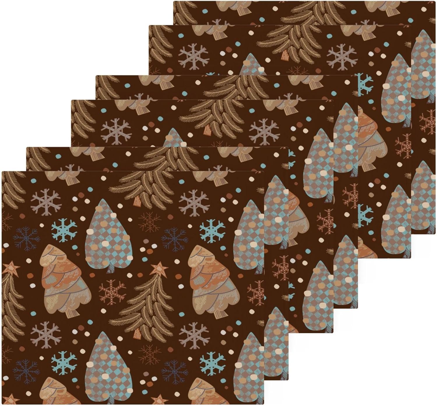 Christmas Tree Washcloth Set - 2-12