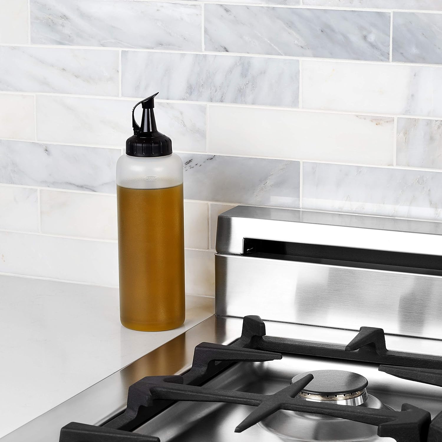 Oxo Good Grips Squeeze Bottle Set Easy Open Durable Storage Solution