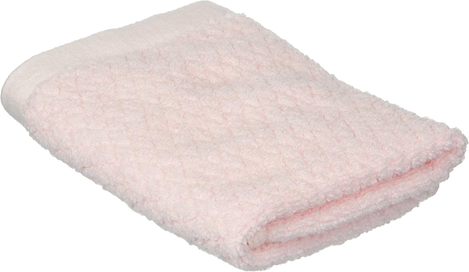 Everplush Diamond Jacquard Washcloths Rose Pink 6 Count