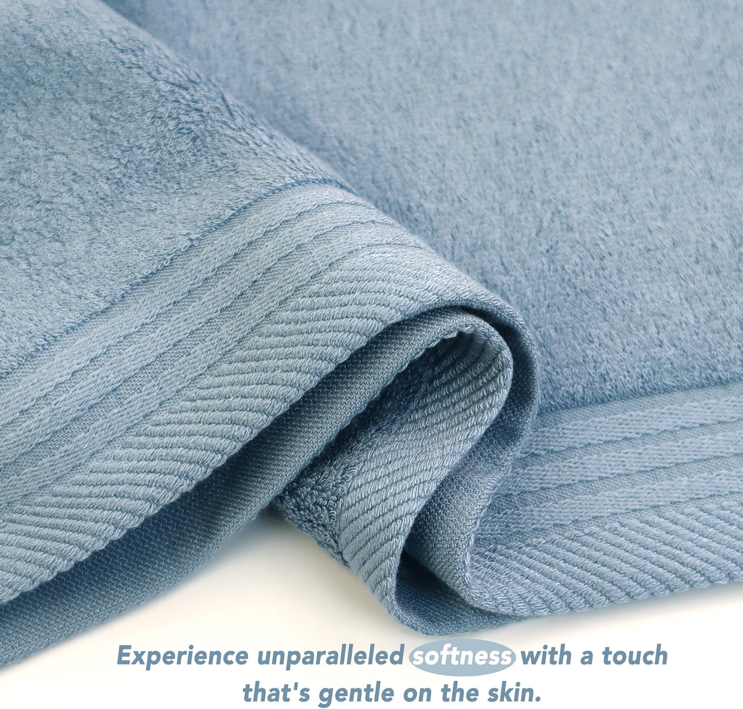 Premium Viscose Bamboo Washcloth Set - 13x13 in x4