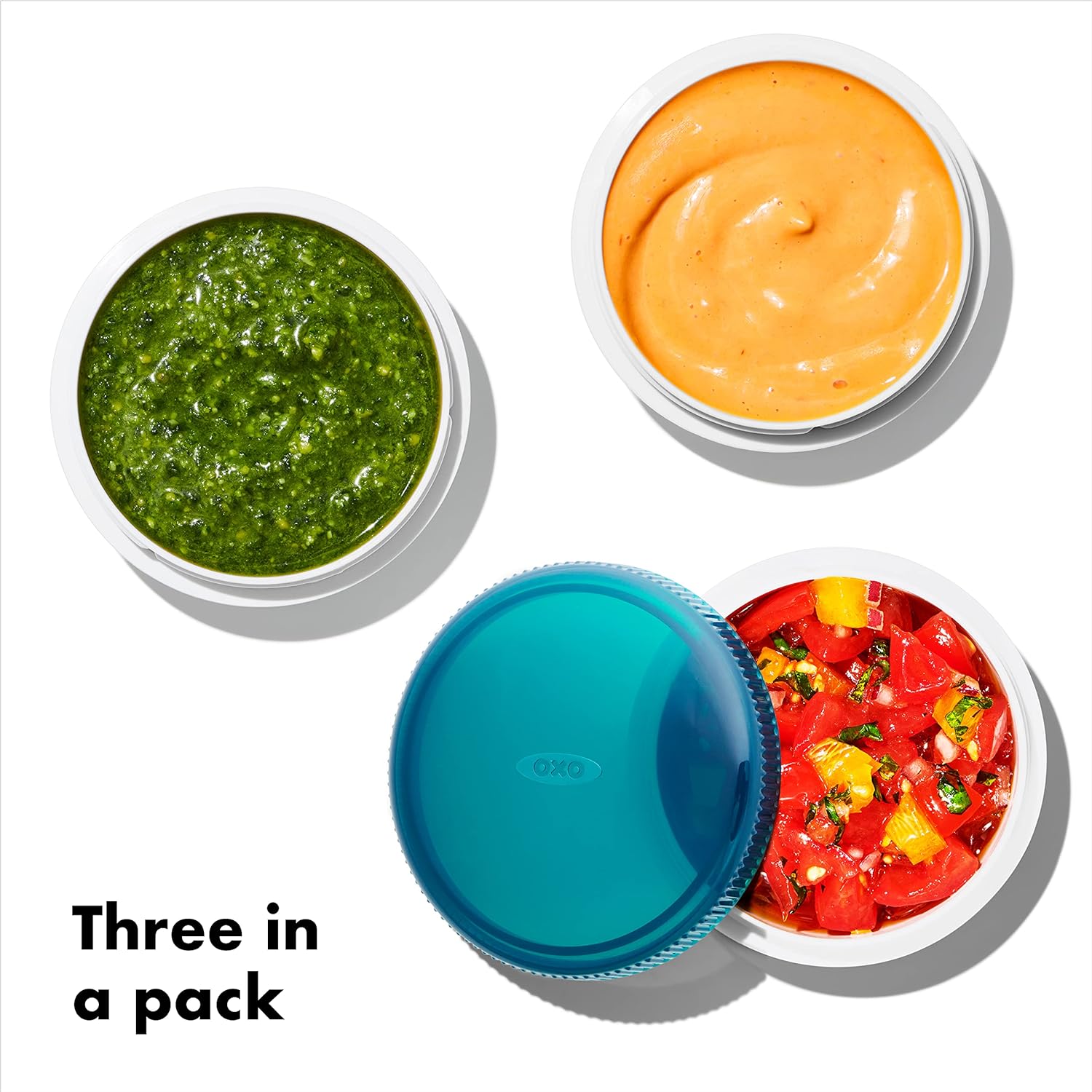OXO Good Grips Leak-Proof Squeeze Bottle Set