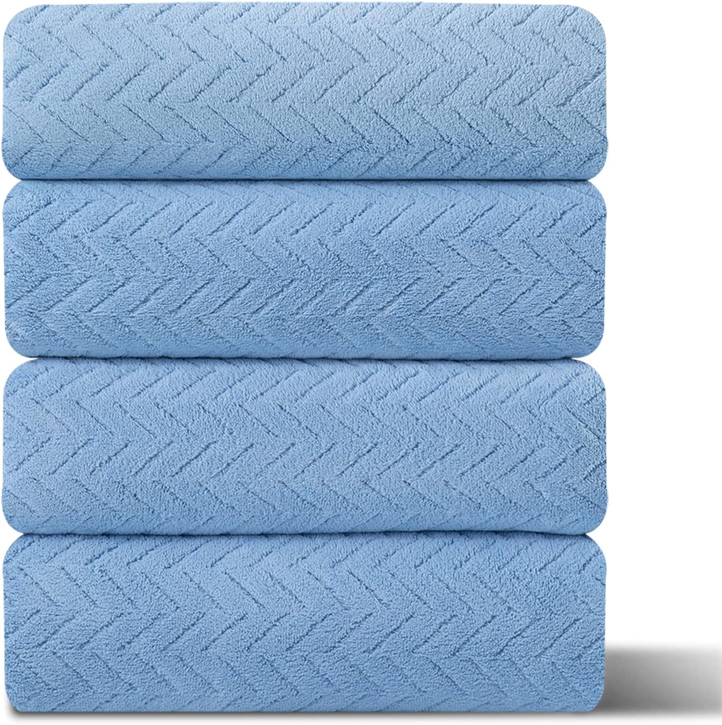 Bath Time Bliss 4-Piece Washcloth Set