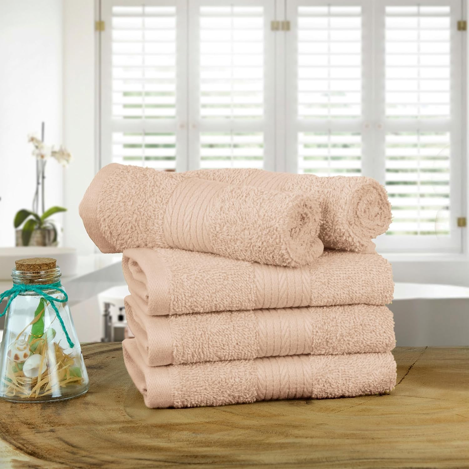 Perfect 5-Pack 12x12 Washcloths