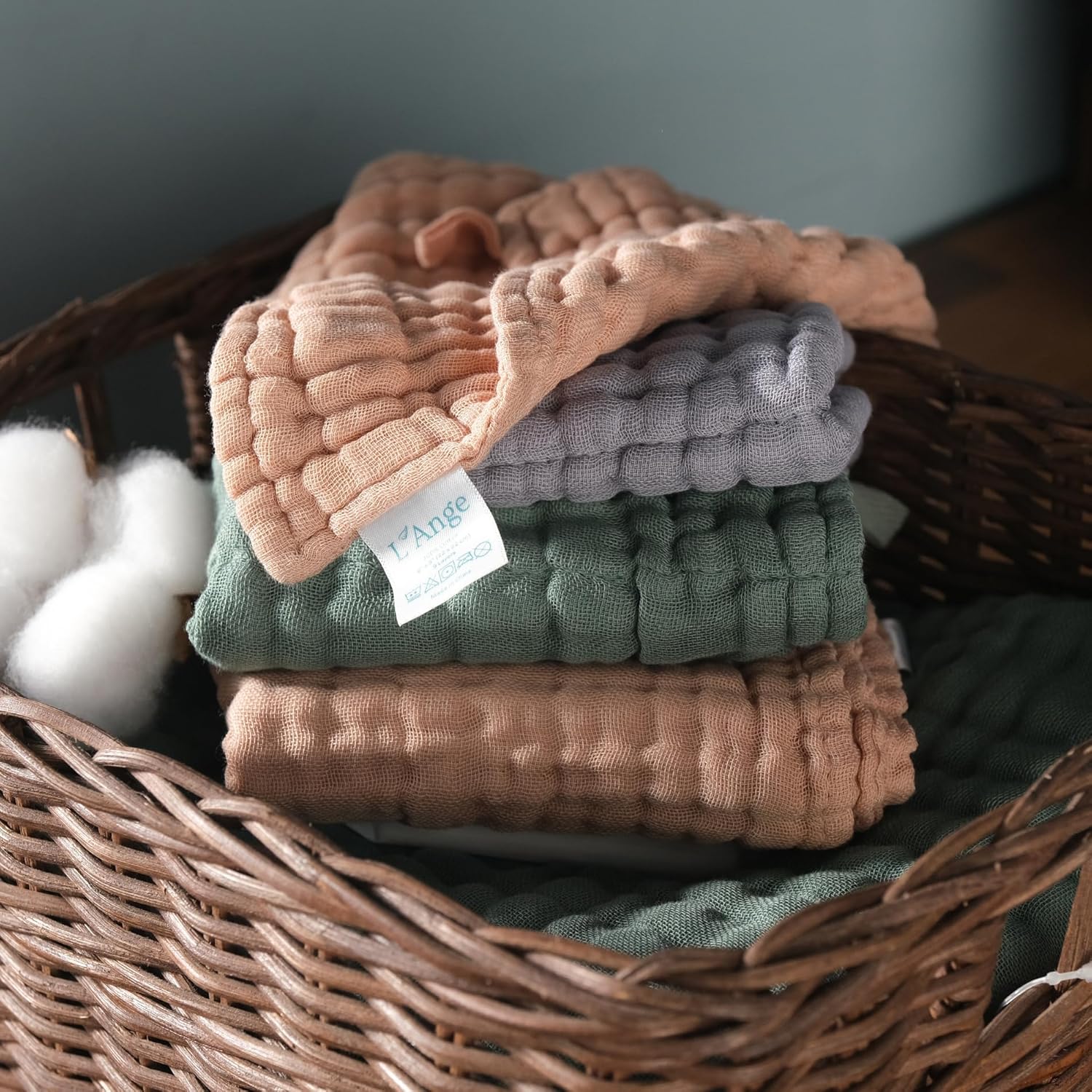 LAnge Baby Washcloths